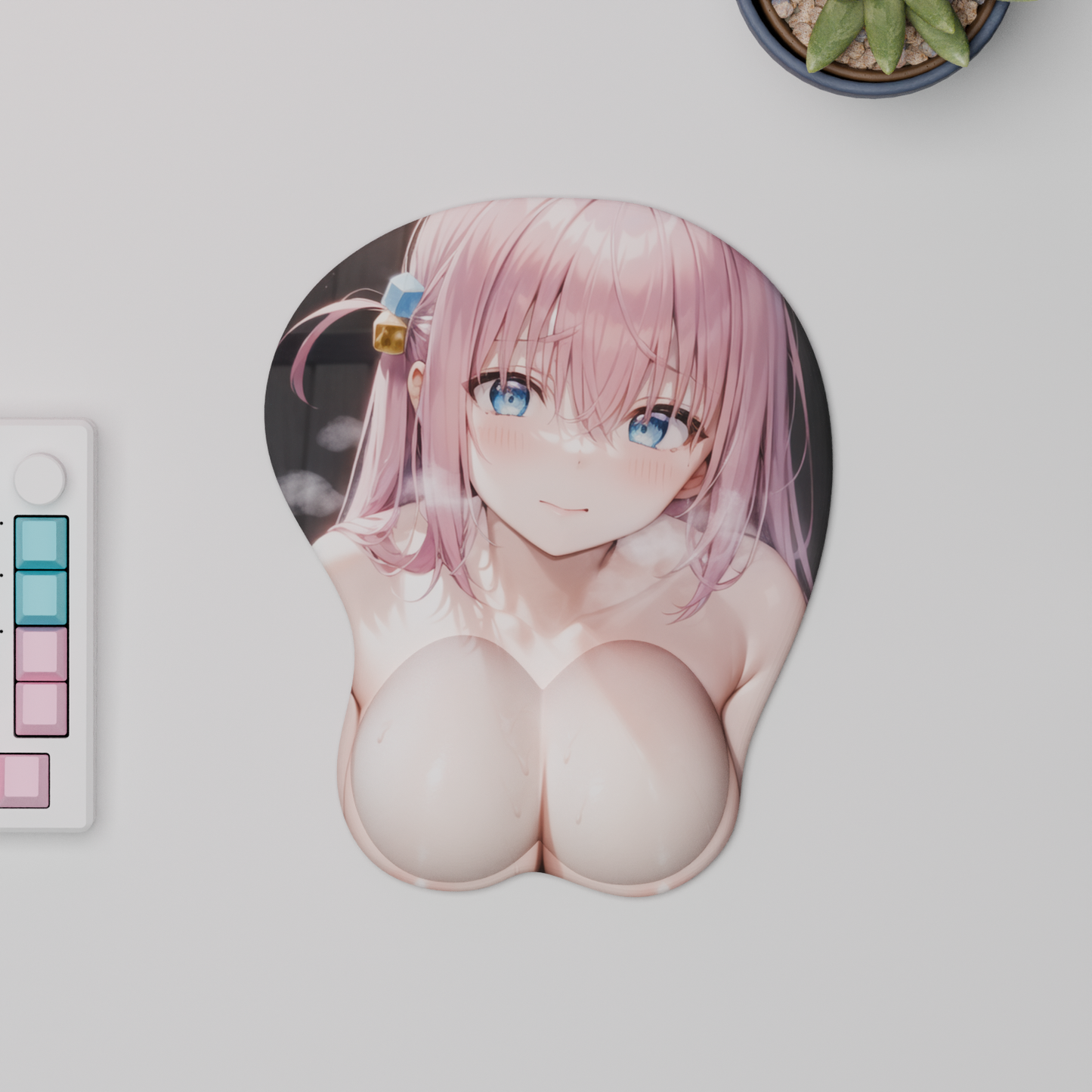 The "Shy Guitarist" Waifu Mousepad | Style E