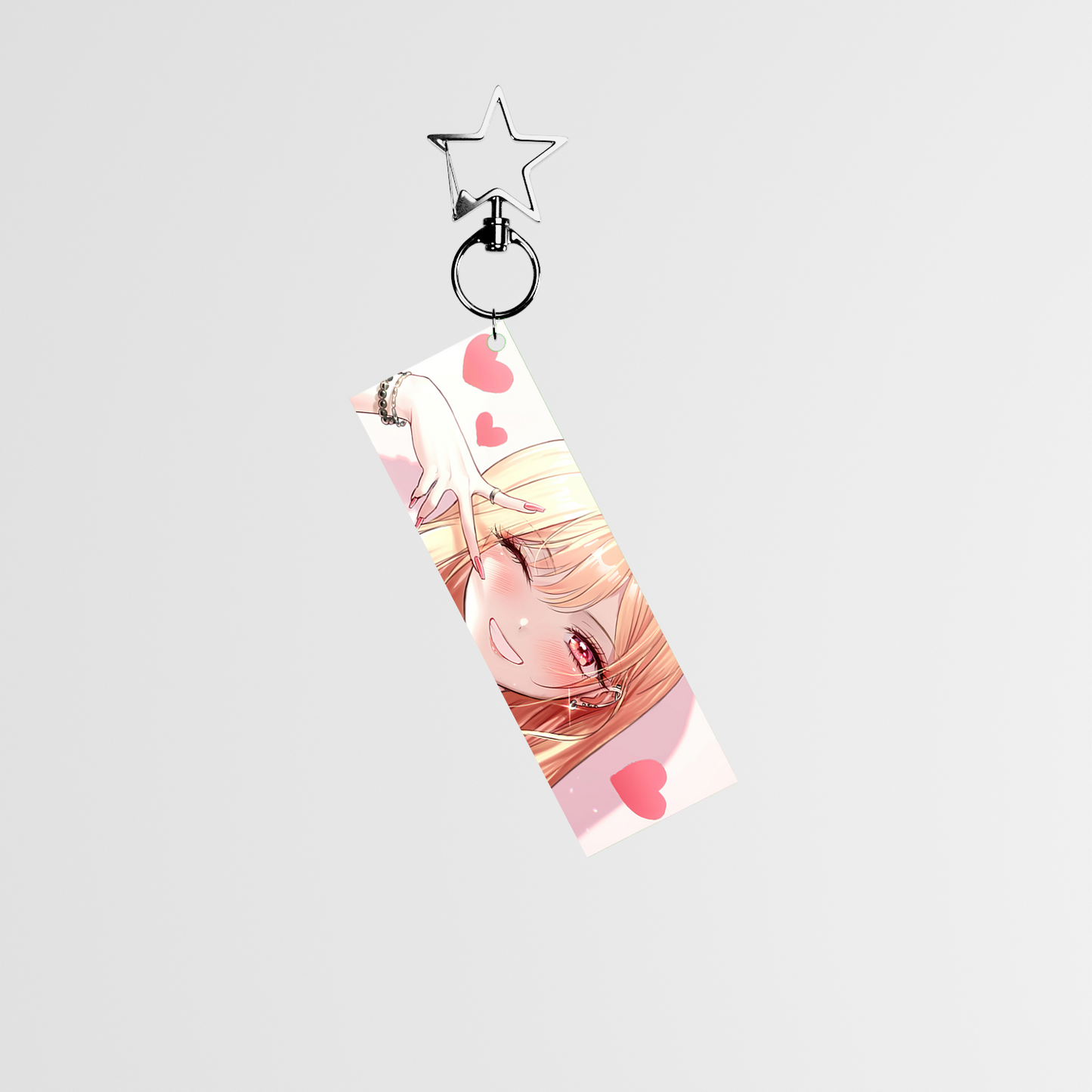 The "Cosplay Queen" Waifu Acrylic Keychain