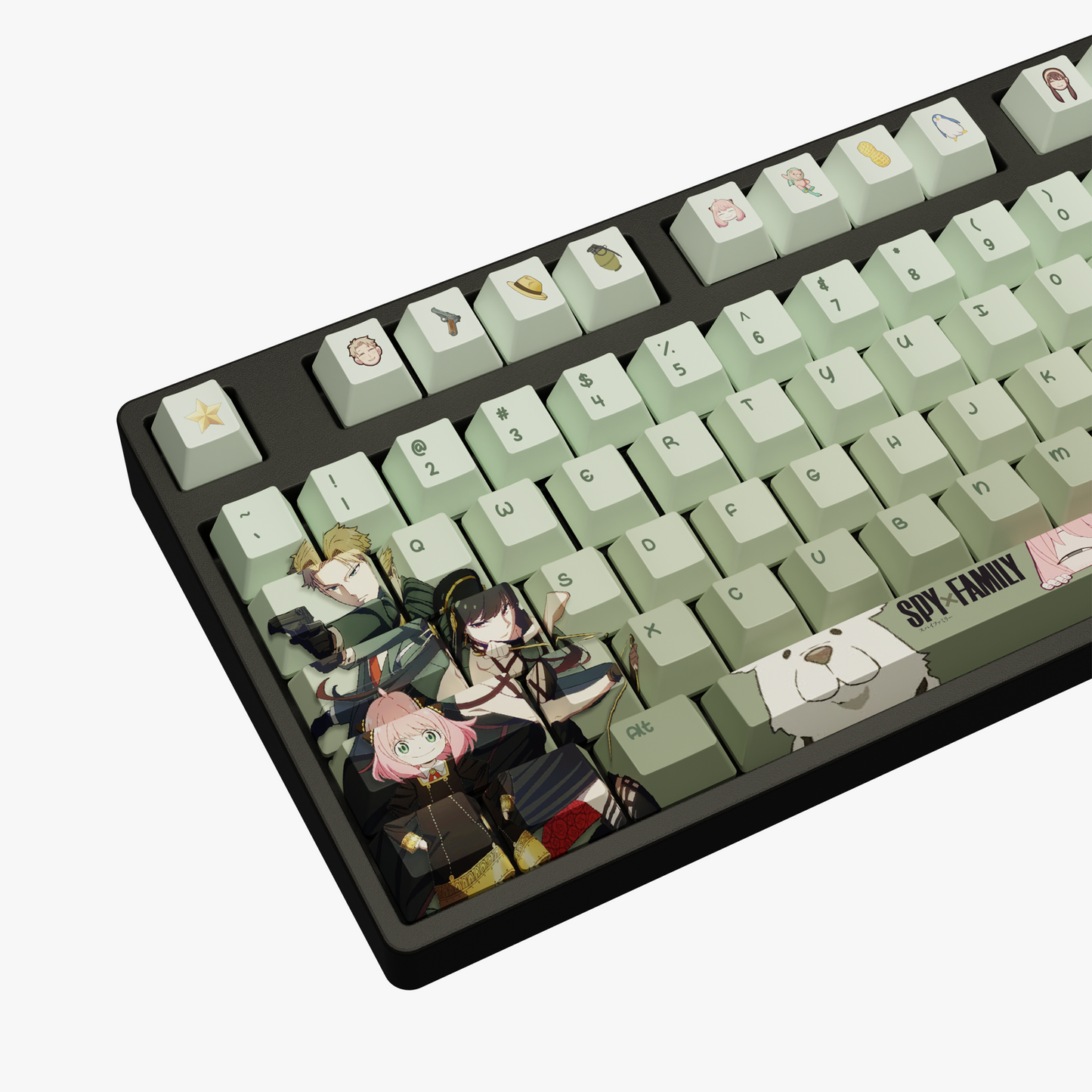 The "Spy Family" Waifu Keycaps Set
