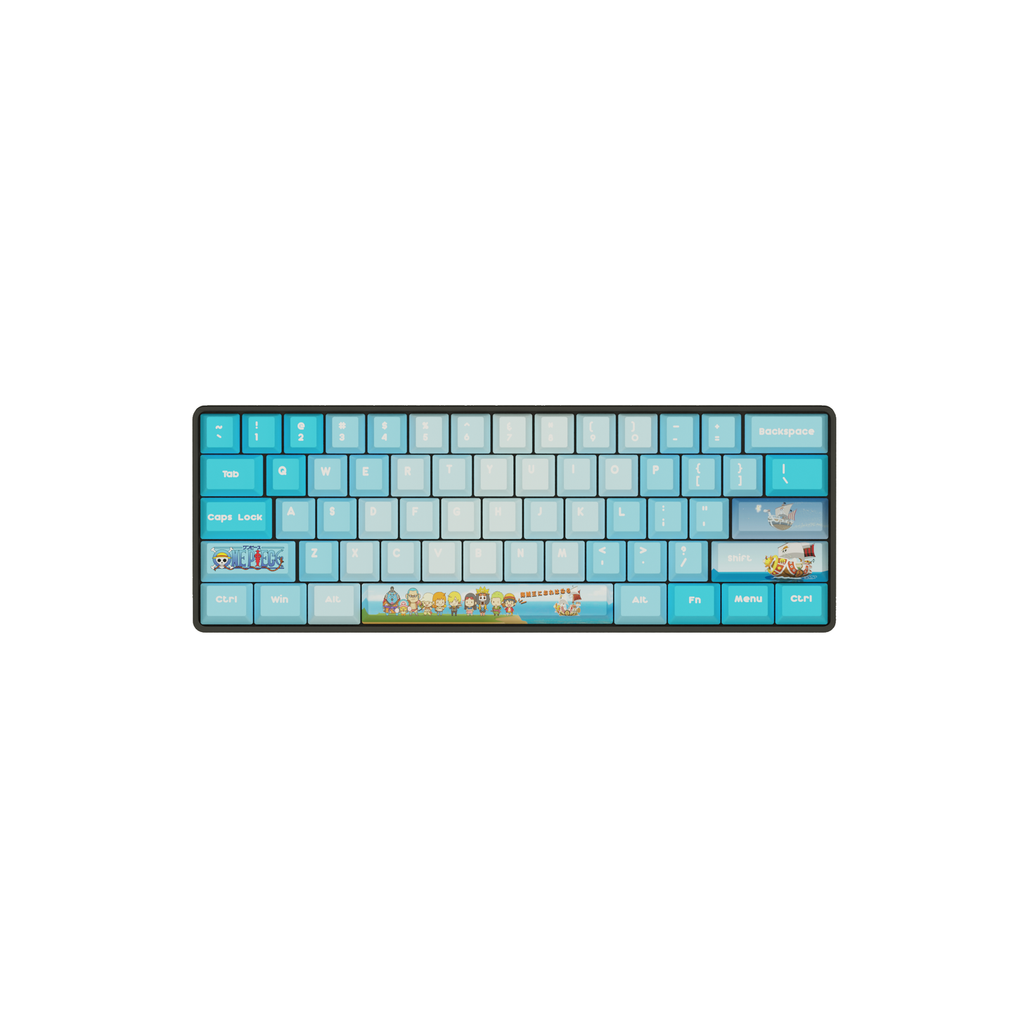 The "Pirate Crew" Husbando Keyboard