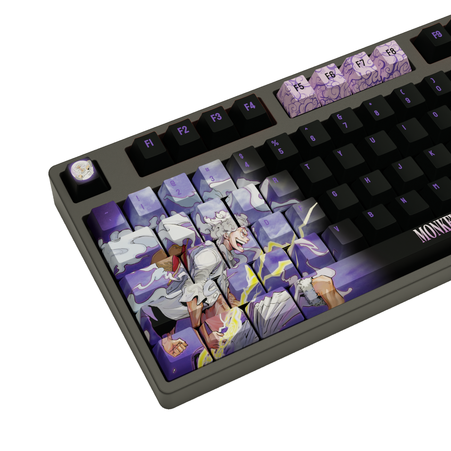 The "Pirate King" Husbando Keycaps Set | Gear 5