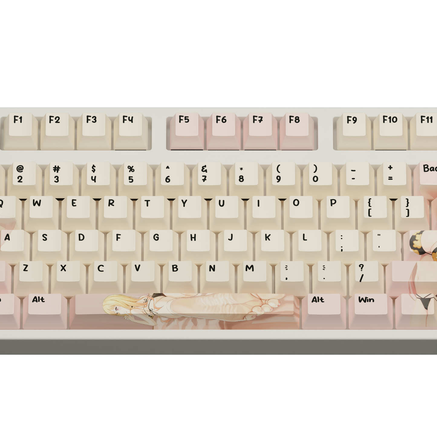 The "Cosplay Queen" Waifu Keycaps Set | Bikini Cosplay