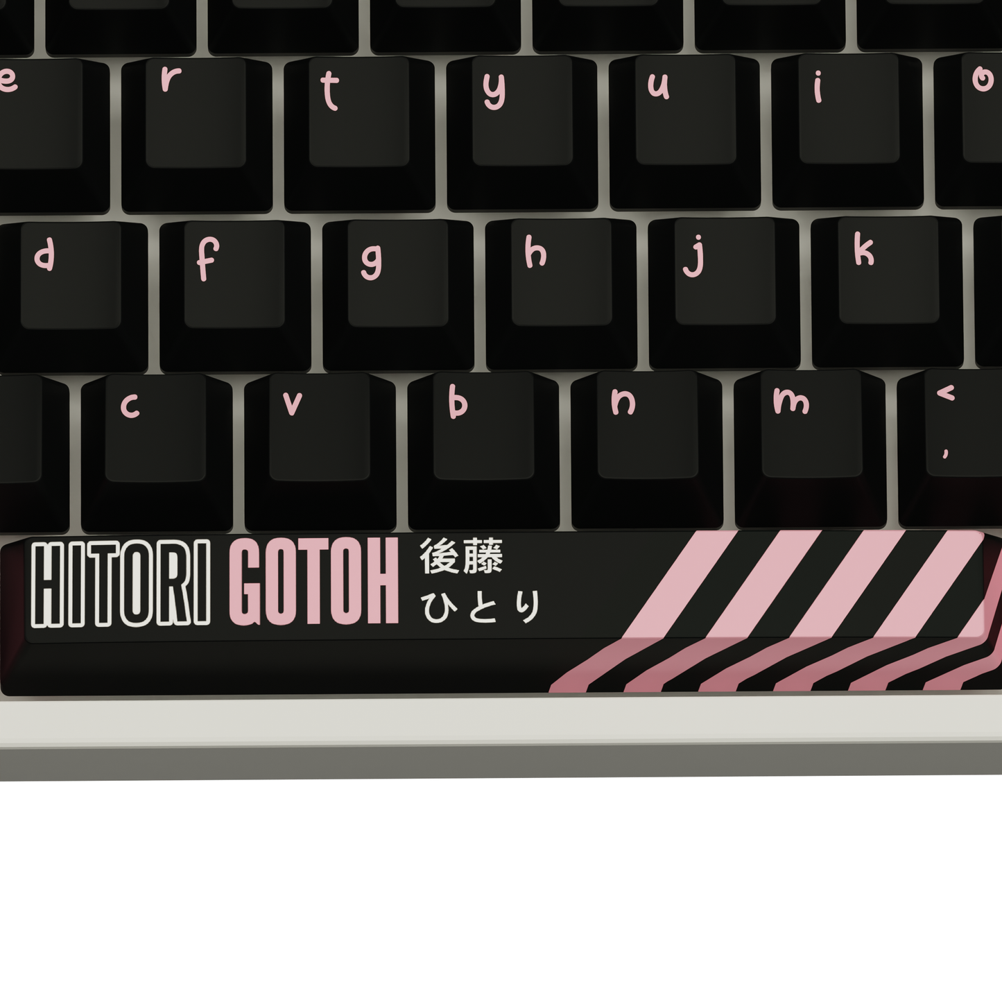 The "Shy Guitarist" Waifu Keyboard