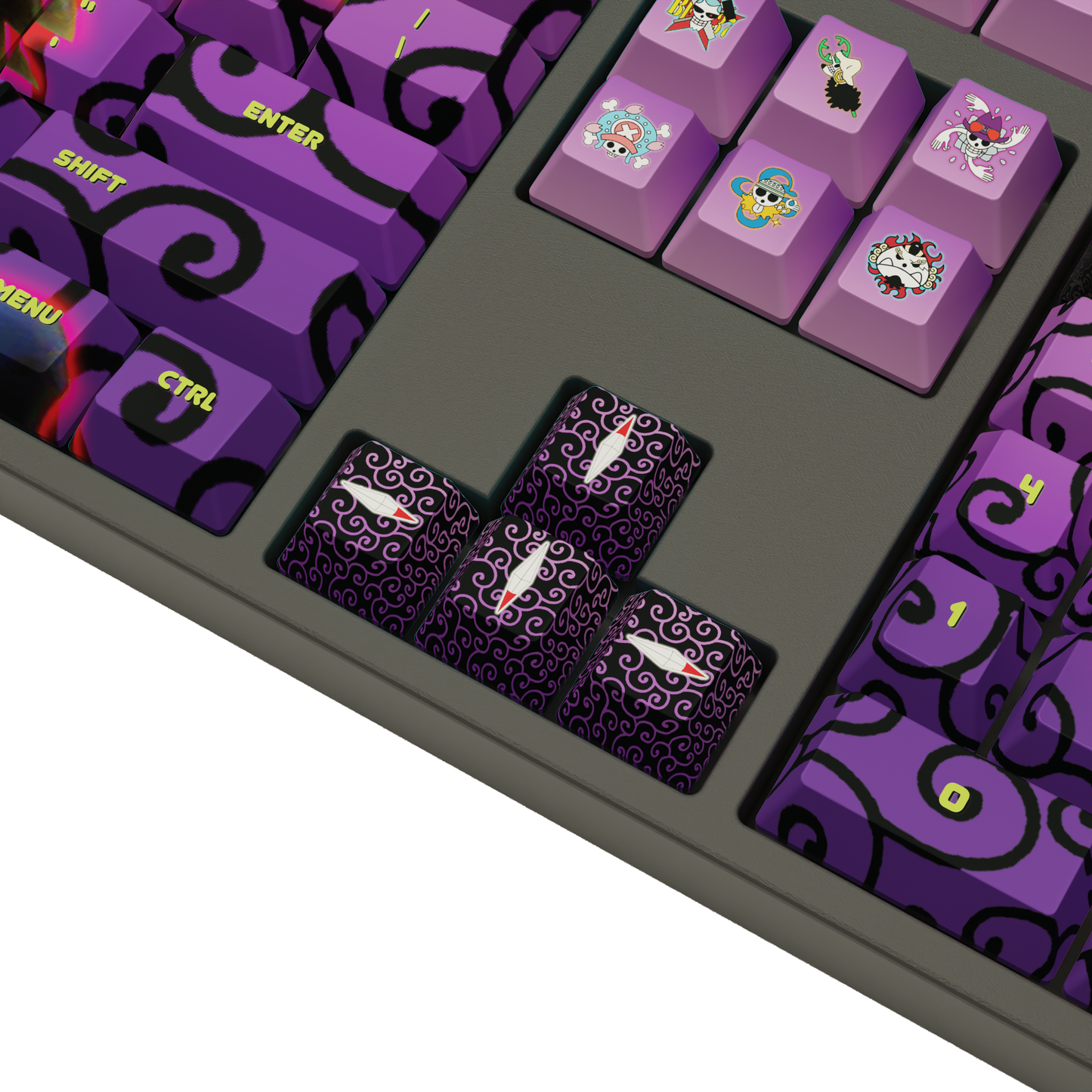 The "Pirate King" Husbando Keycaps Set