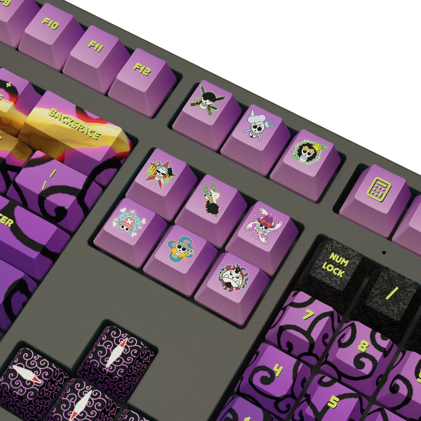 The "Pirate King" Husbando Keycaps Set
