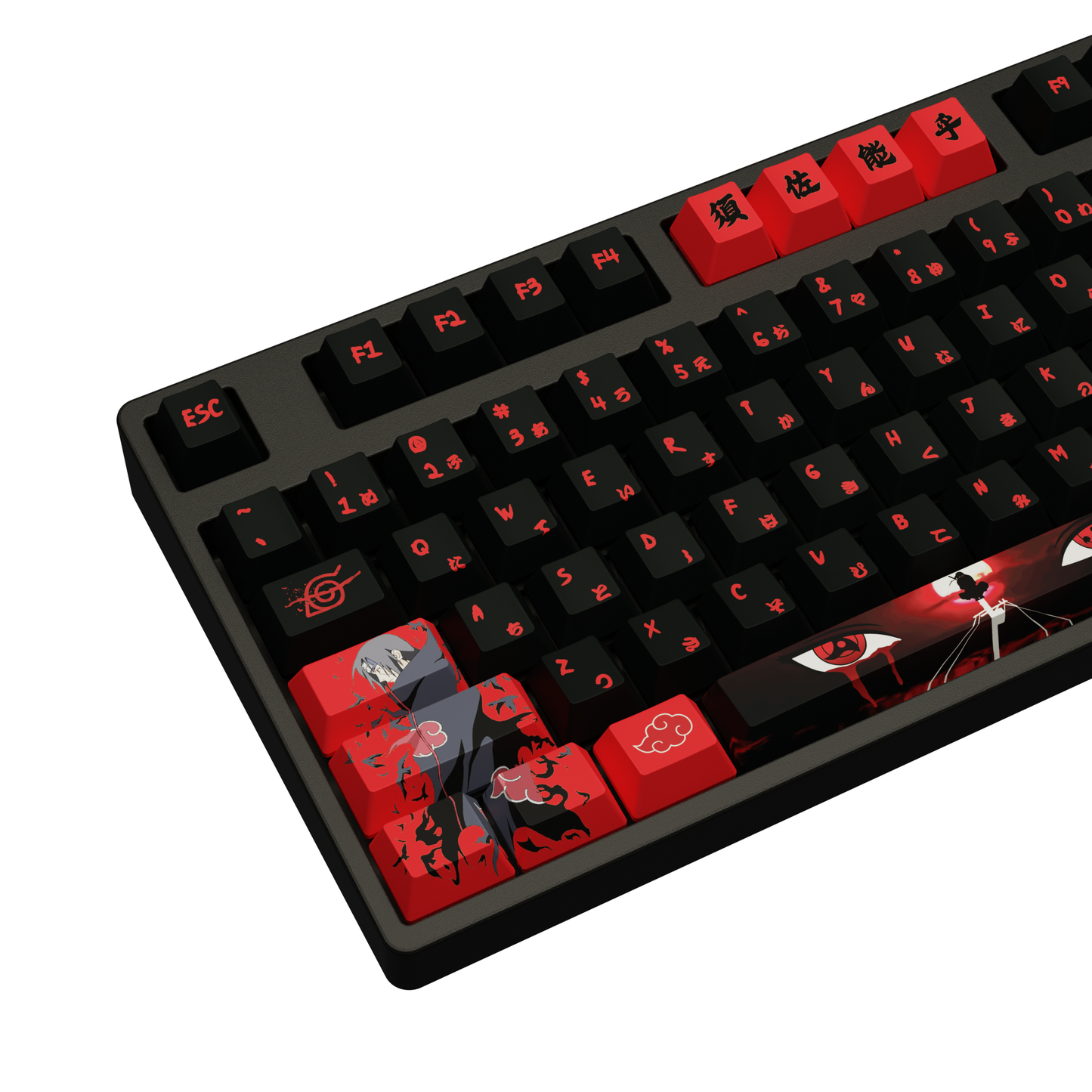The "Raven Shinobi" Husbando Keycaps Set