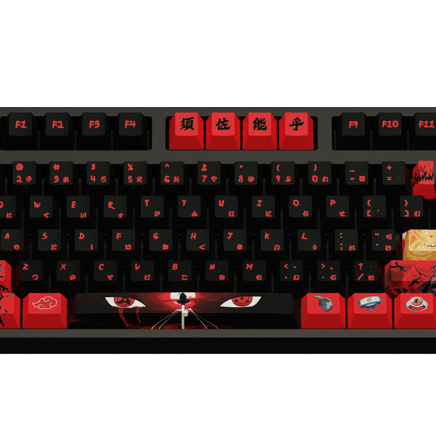 The "Raven Shinobi" Husbando Keycaps Set