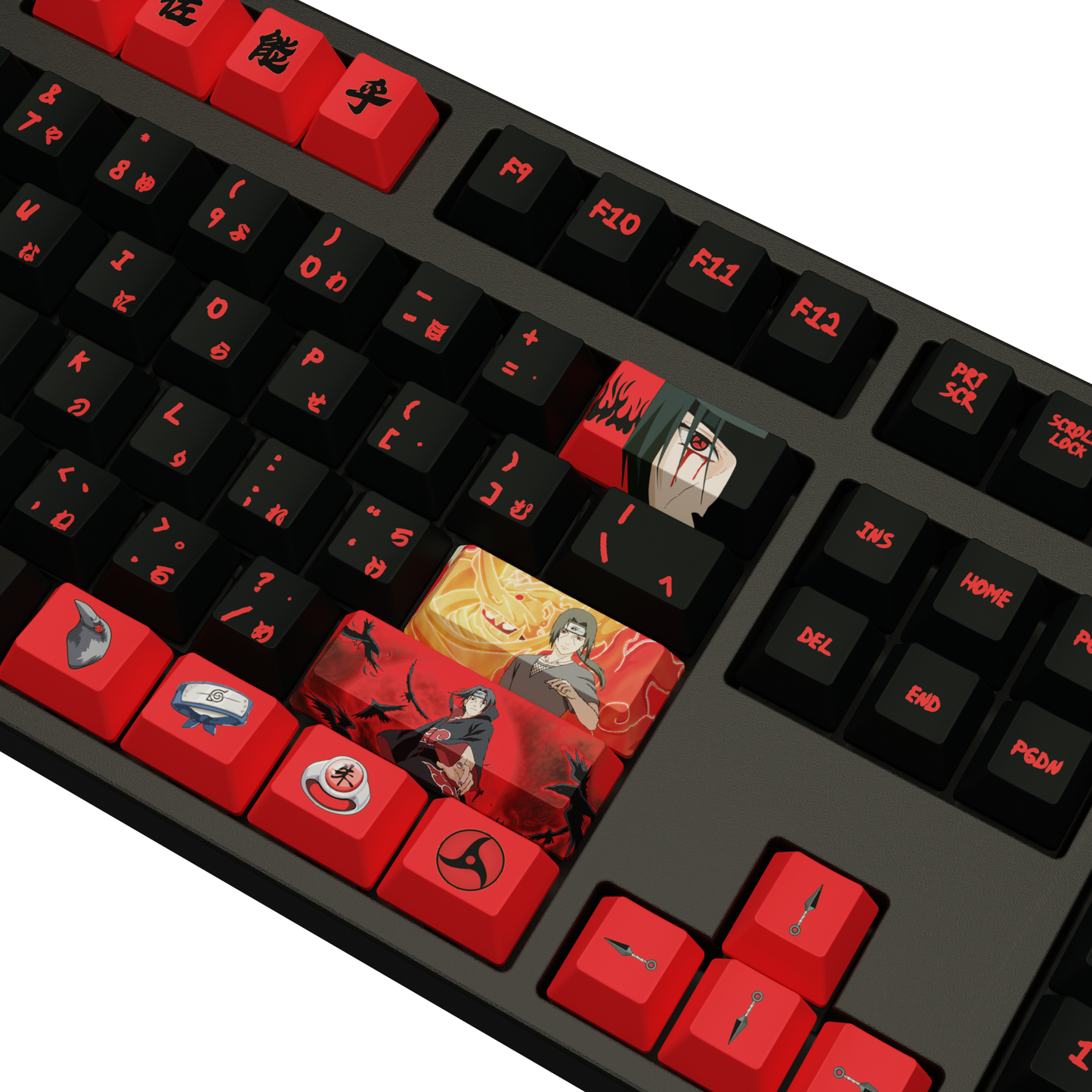 The "Raven Shinobi" Husbando Keycaps Set