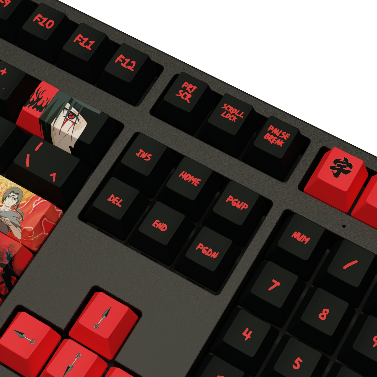 The "Raven Shinobi" Husbando Keycaps Set