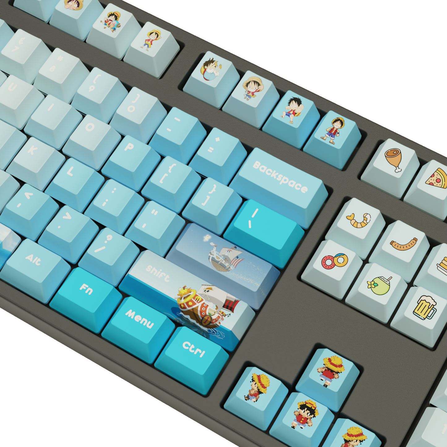 The "Pirate Crew" Husbando Keyboard