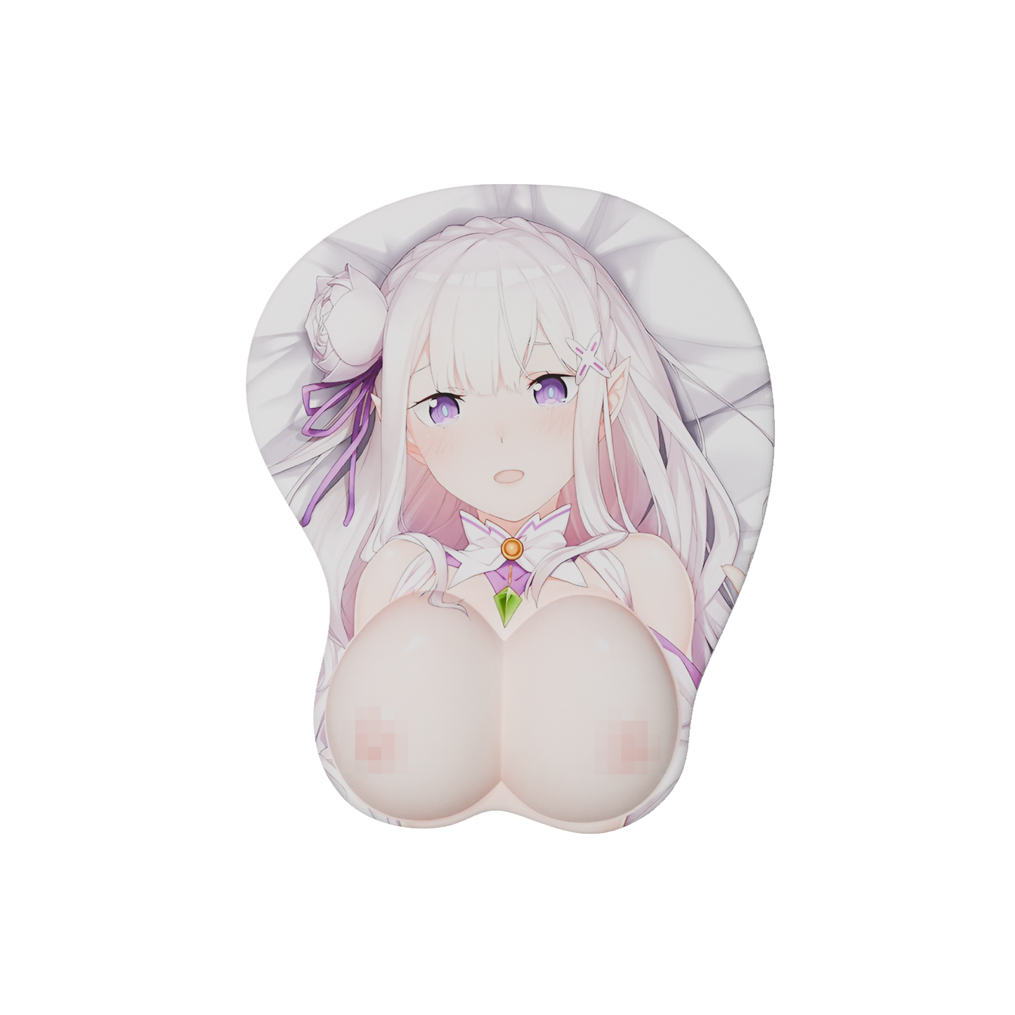 The "Frozen Elegance" NSFW Waifu Mousepad | Style F