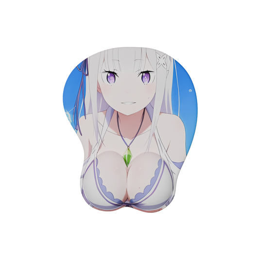 The "Frozen Elegance" Waifu Mousepad | Style C