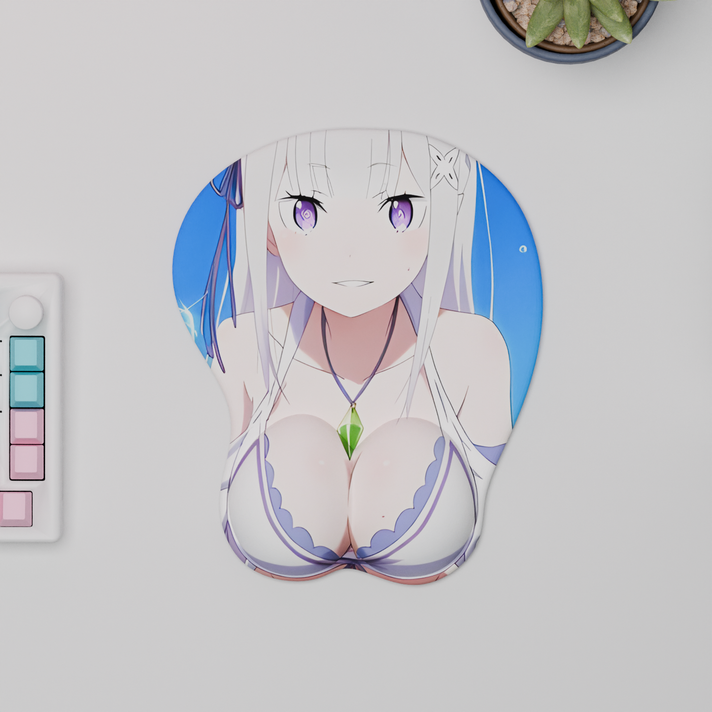 The "Frozen Elegance" Waifu Mousepad | Style C