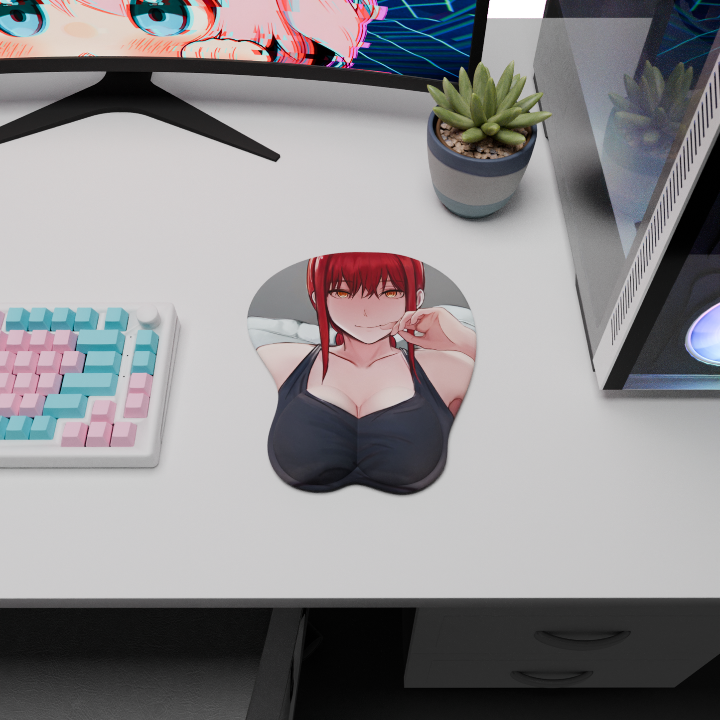 The "Control Devil" Waifu Mousepad | Style E