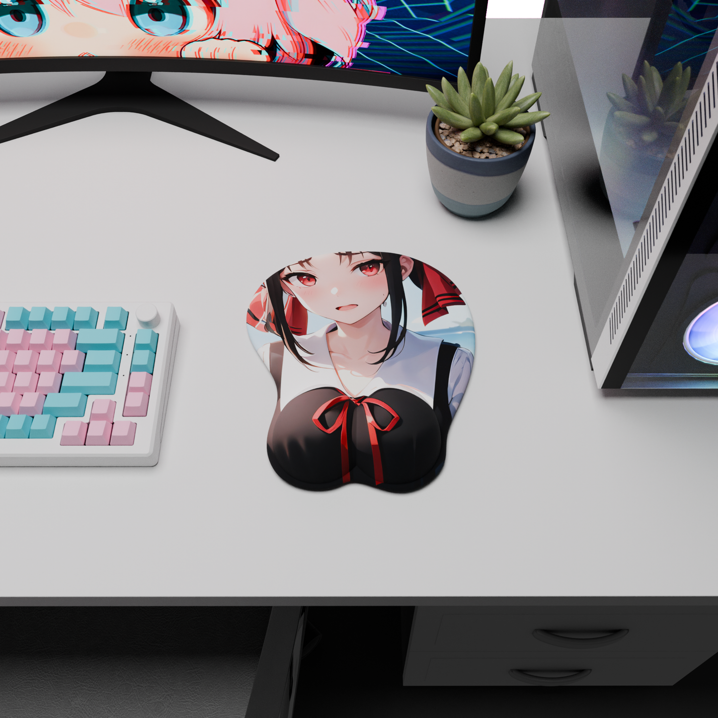 The "Princess Muscle" Waifu Mousepad | Style A