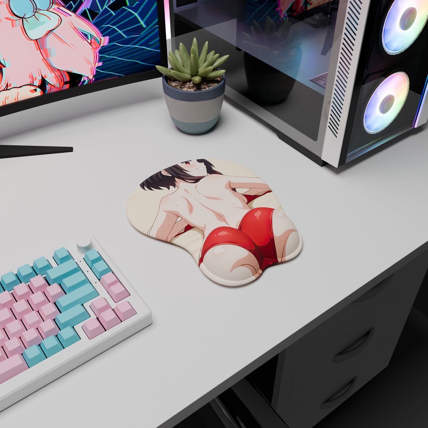 The "Explosion Maniac" Waifu Mousepad | Style A