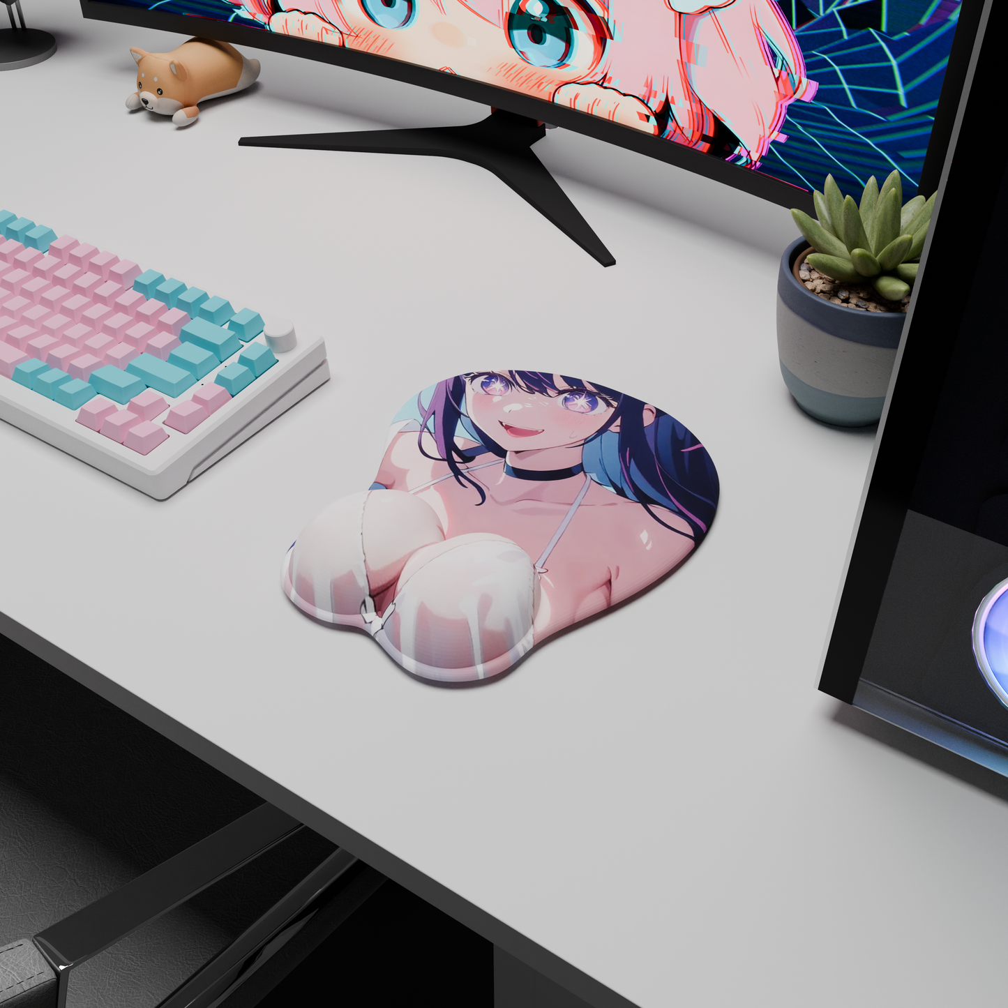 The "Super Idol" Waifu Mousepad | Style C