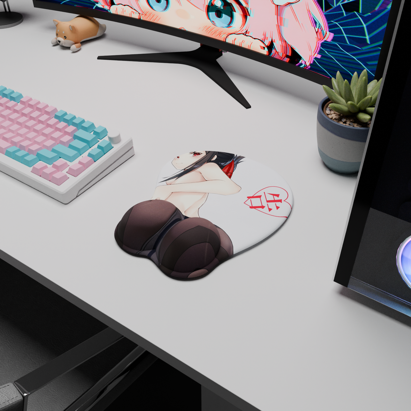 The "Princess Muscle" Waifu Mousepad | Style C