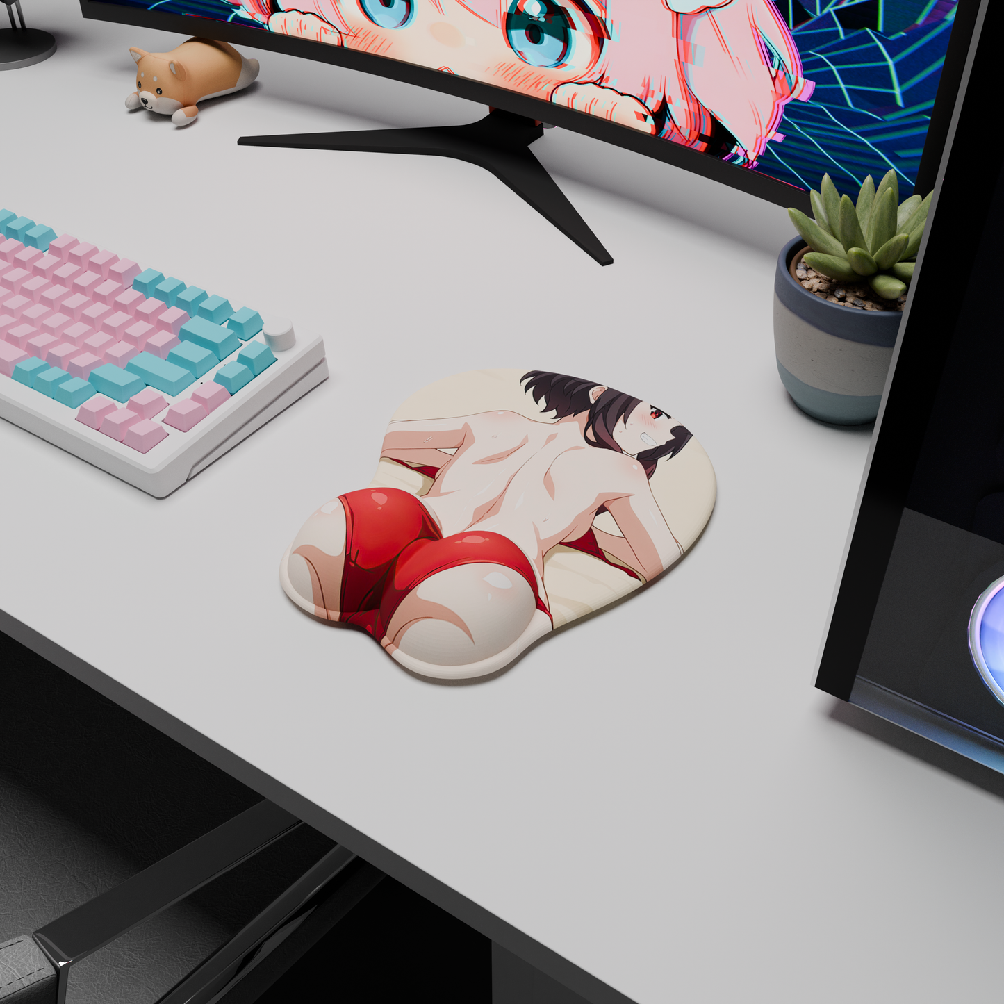 The "Explosion Maniac" Waifu Mousepad | Style A