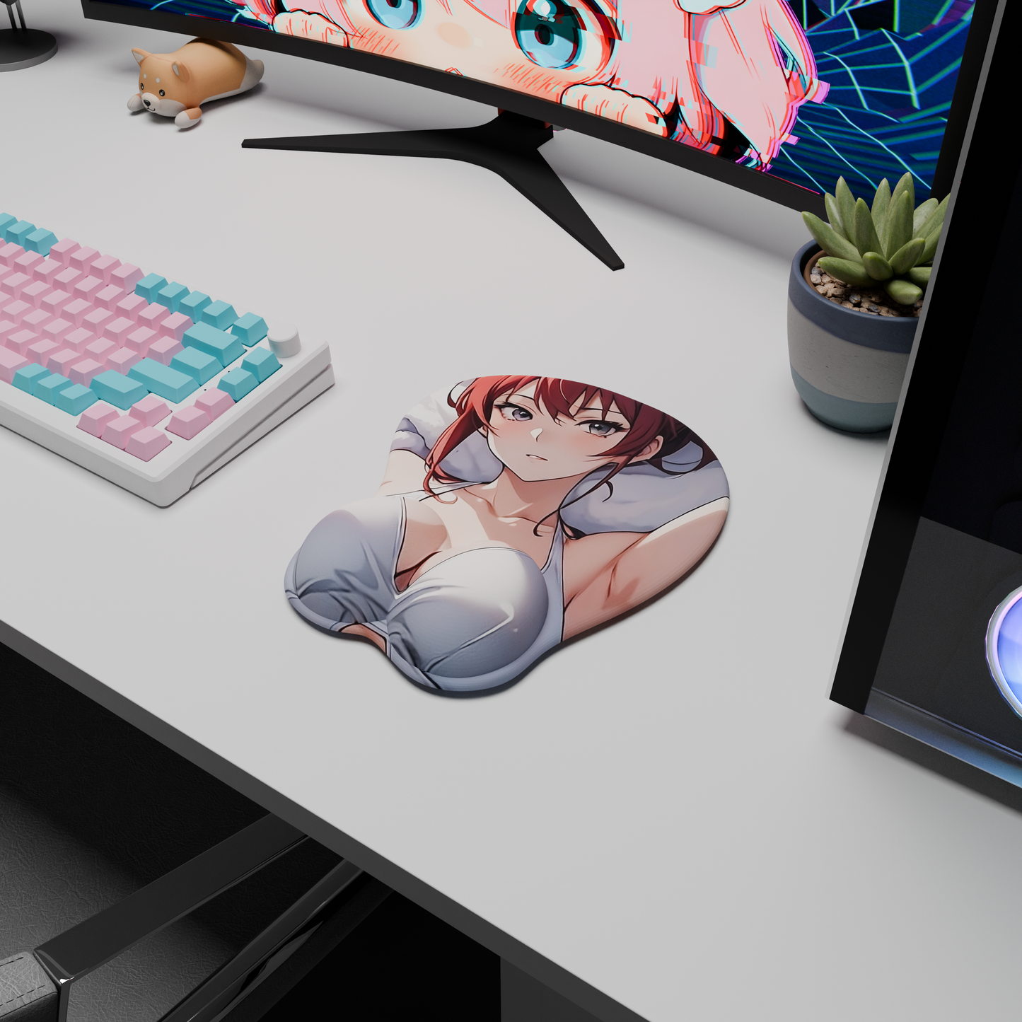 The "Control Devil" Waifu Mousepad | Style C