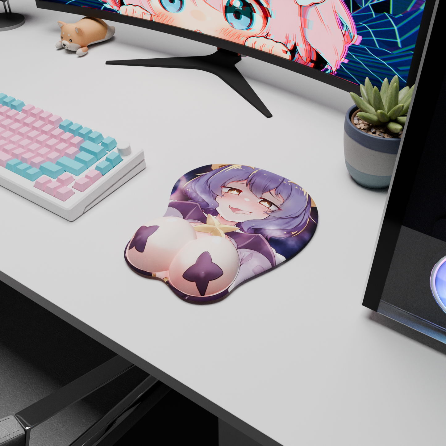 The "Magical Girl" Waifu Mousepad | Style B