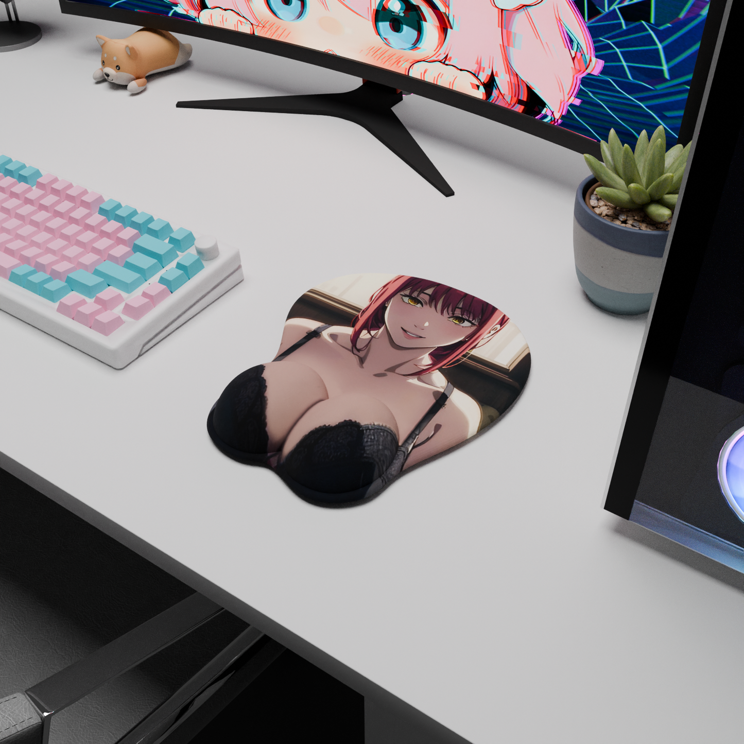 The "Control Devil" Waifu Mousepad | Style F