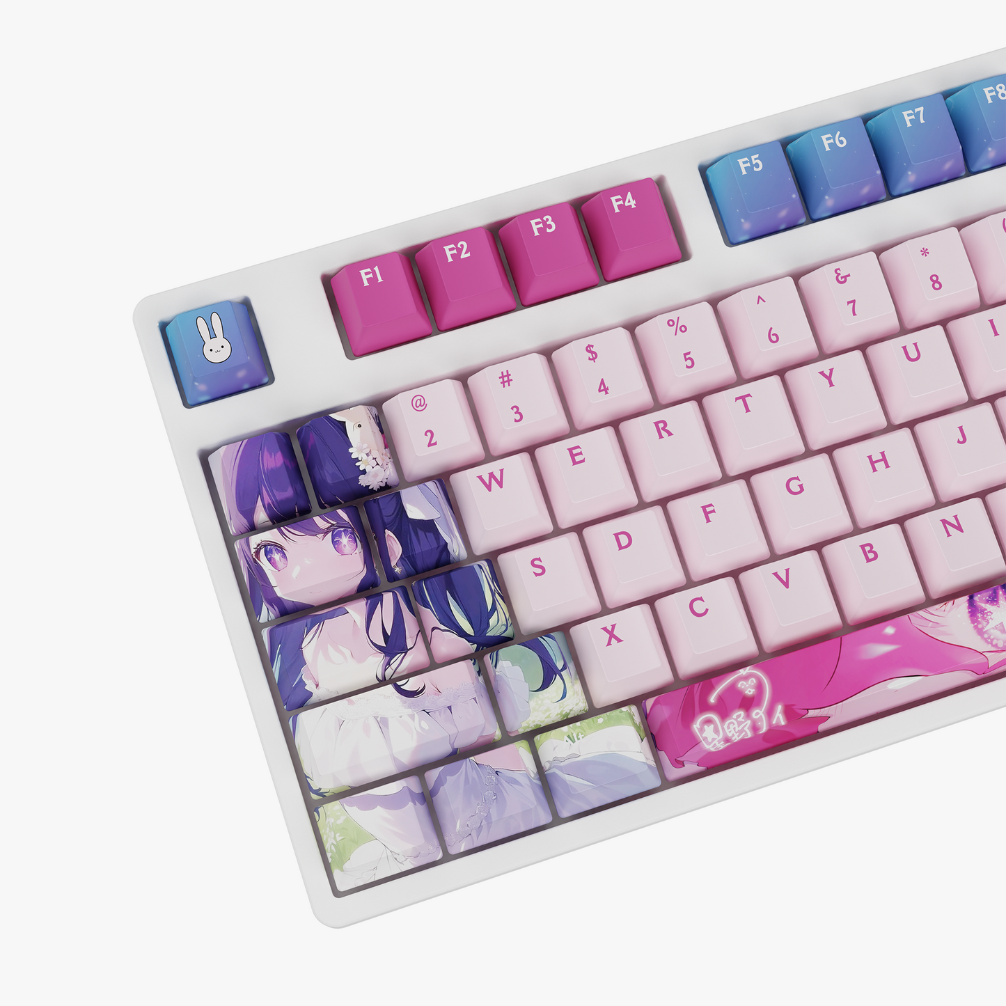 The "Super Idol" Waifu Keyboard