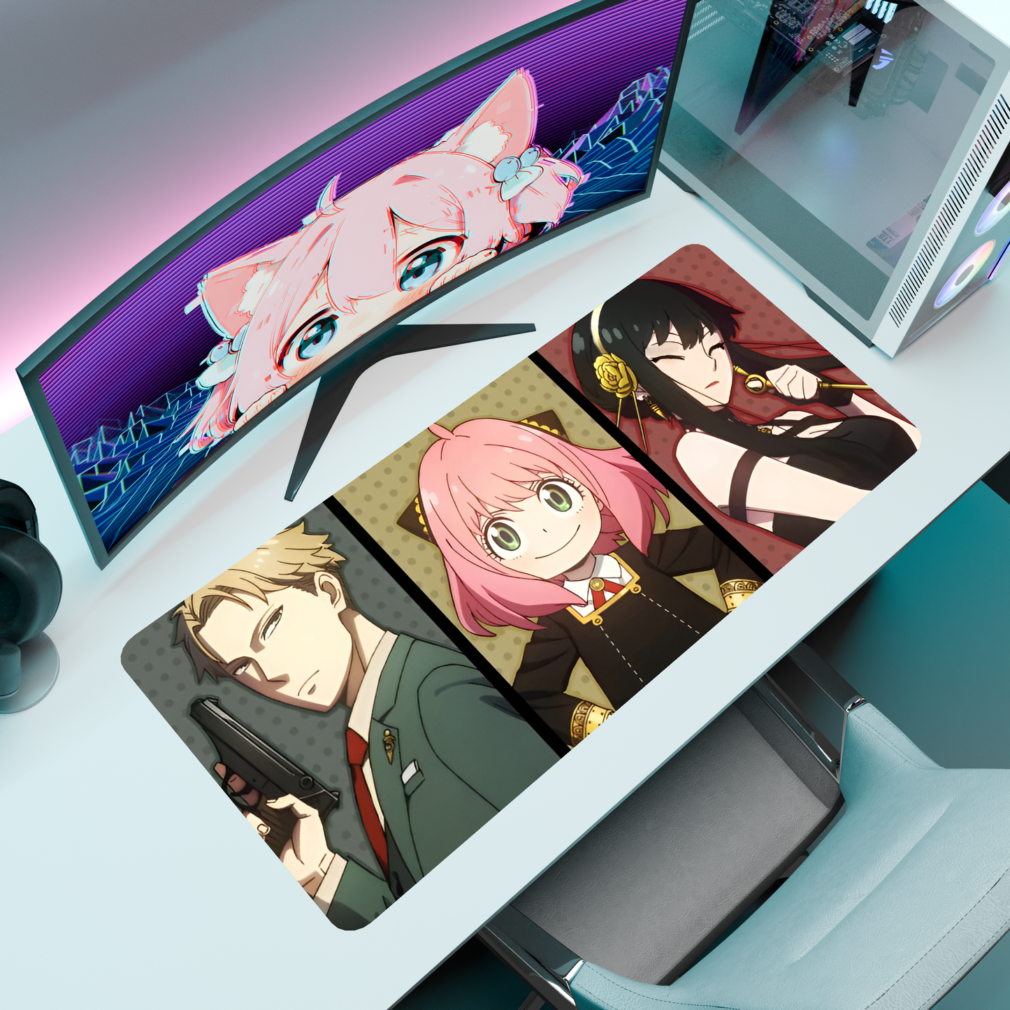 The "Spy Family" Waifu Deskmat | Style D