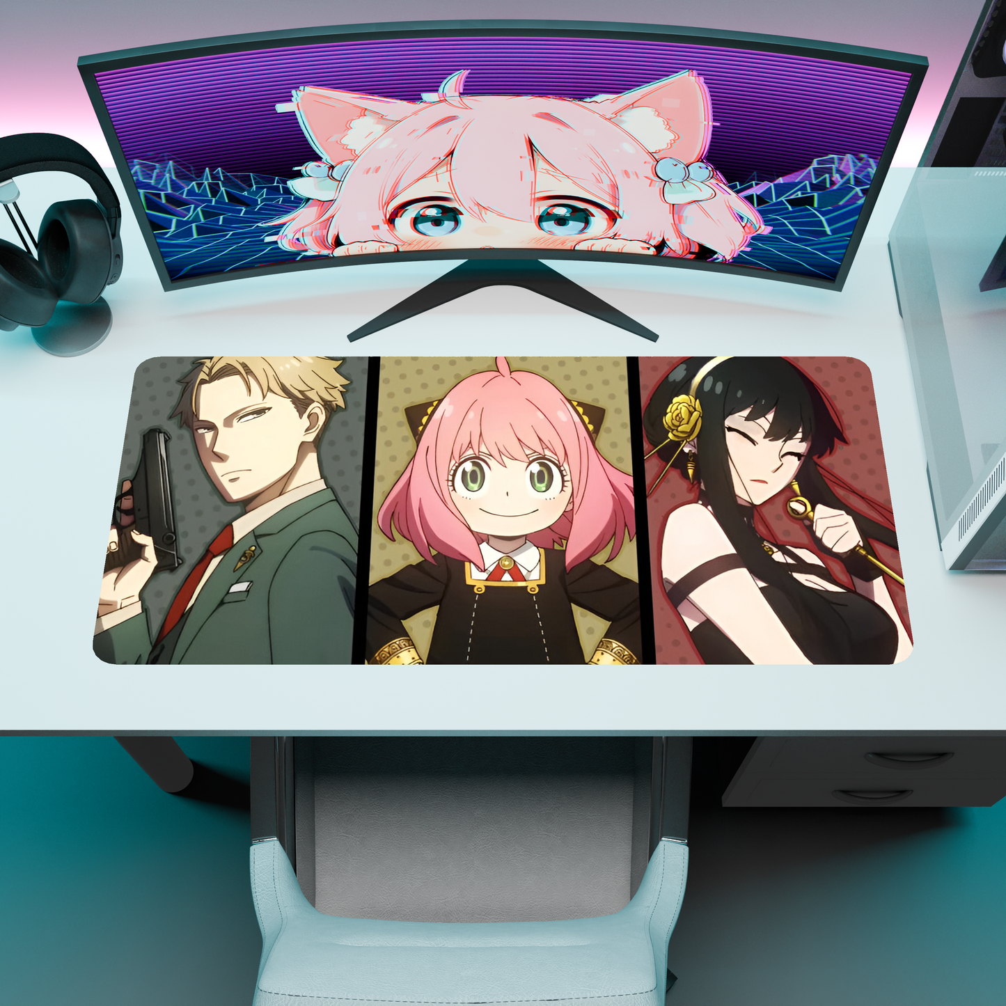 The "Spy Family" Waifu Deskmat | Style D