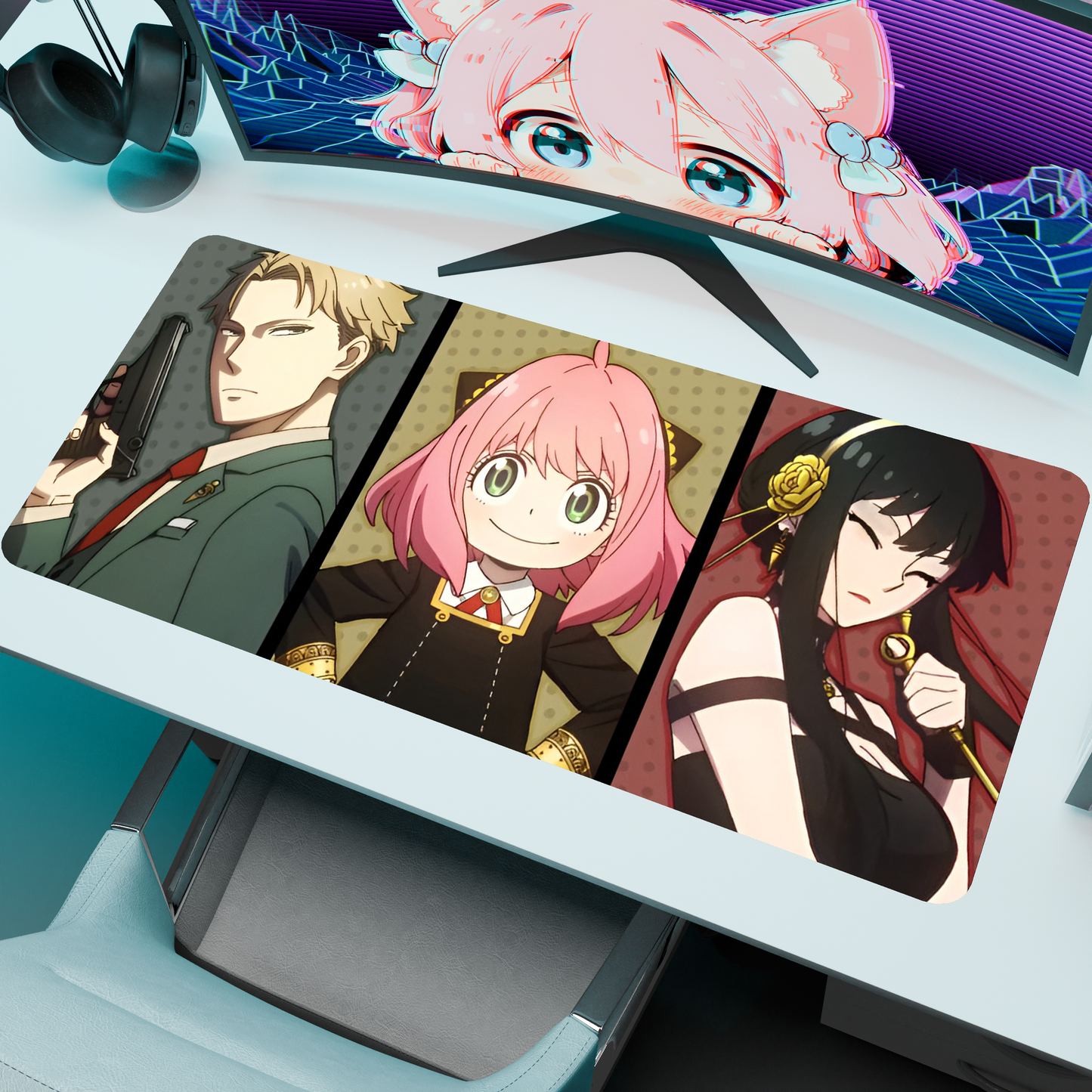 The "Spy Family" Waifu Deskmat | Style D