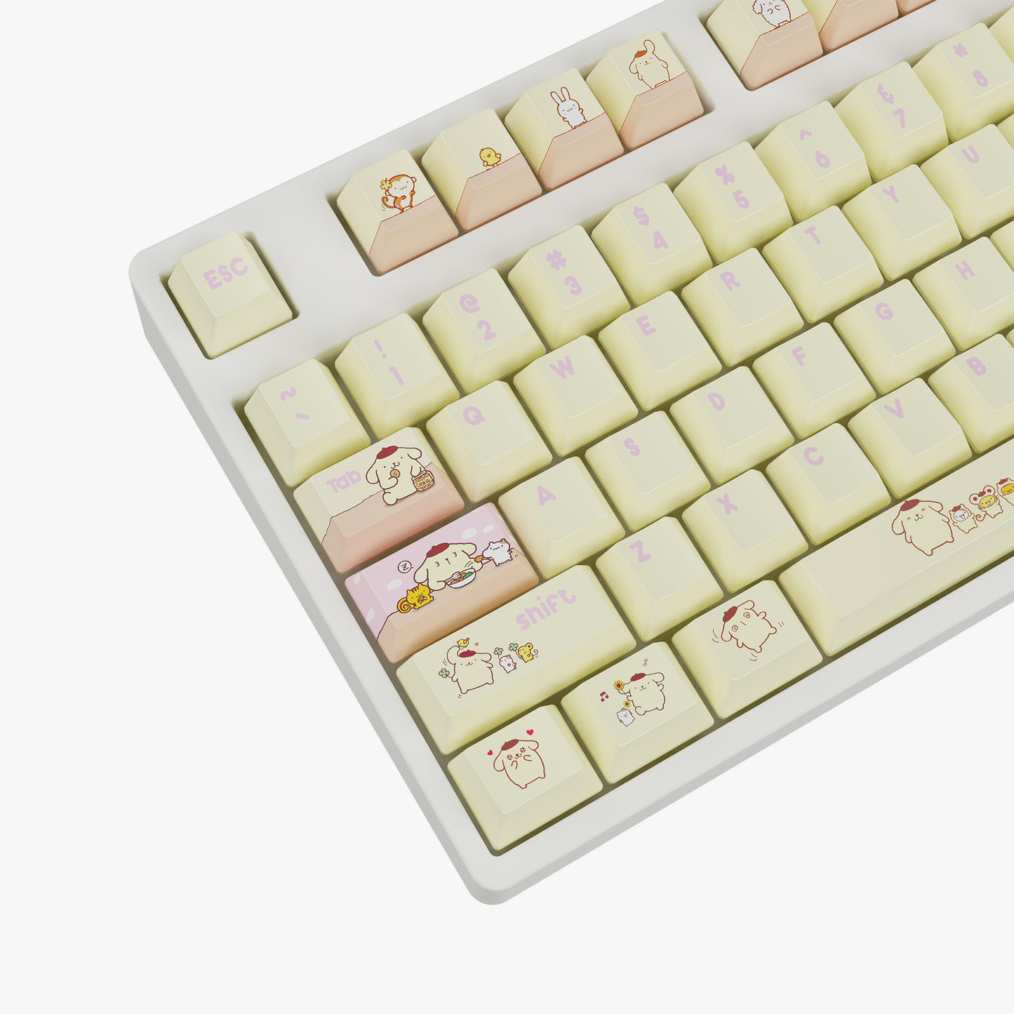 The "Pom Pom" Kawaii Keyboard