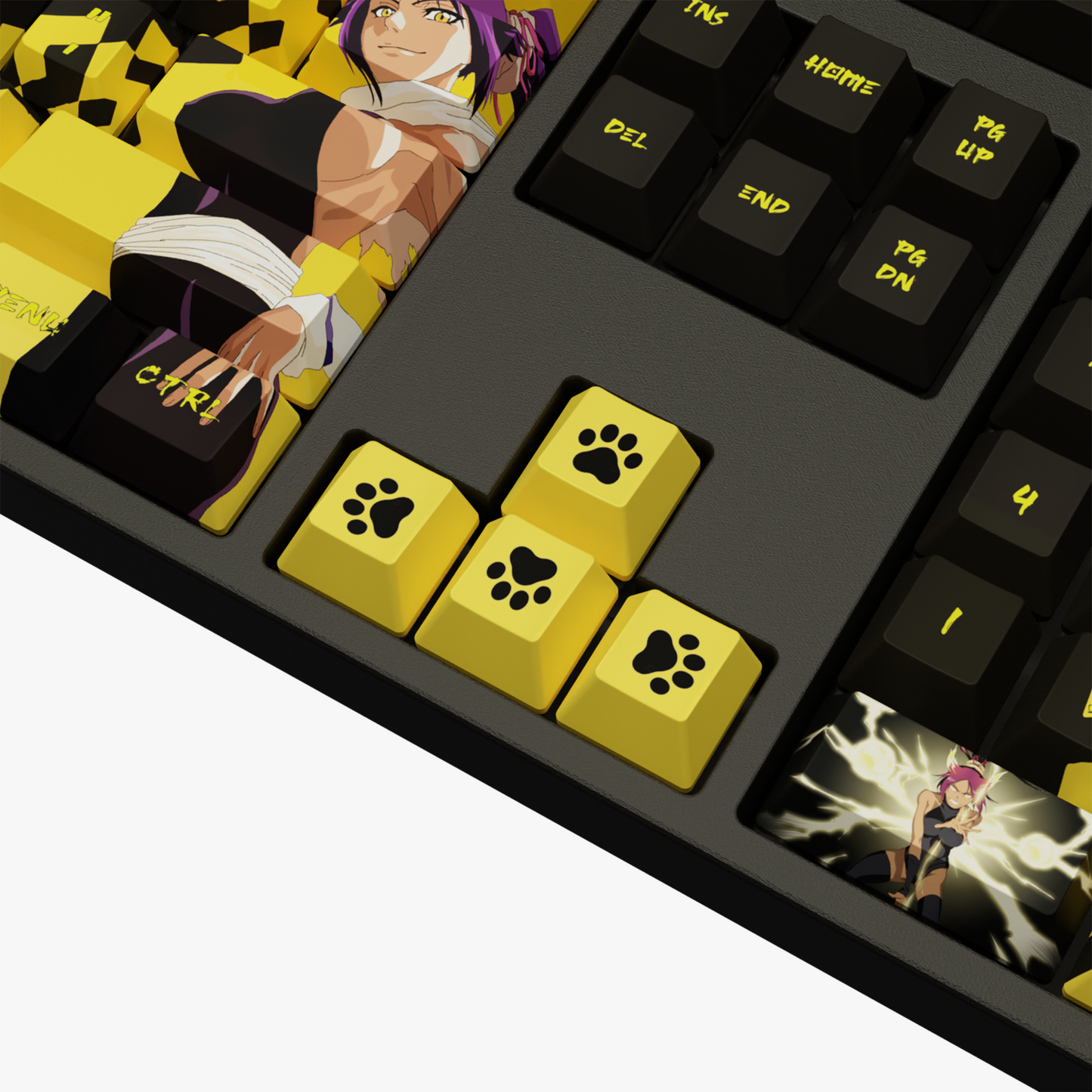 The "Flash Goddess" Waifu Keyboard