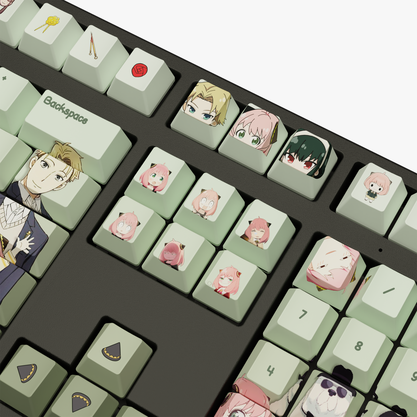 The "Spy Family" Waifu Keyboard