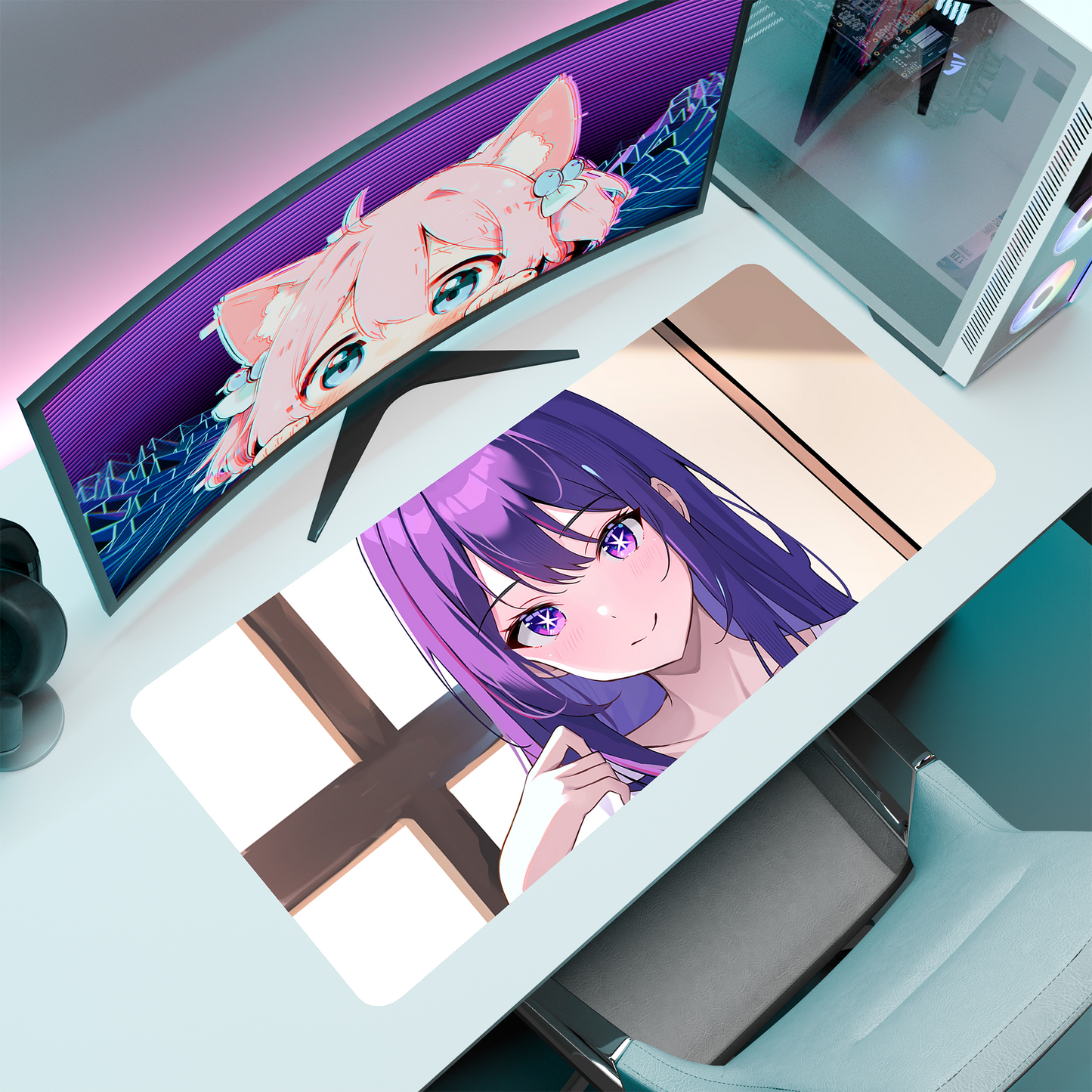 The "Super Idol" Waifu Deskmat | Style C