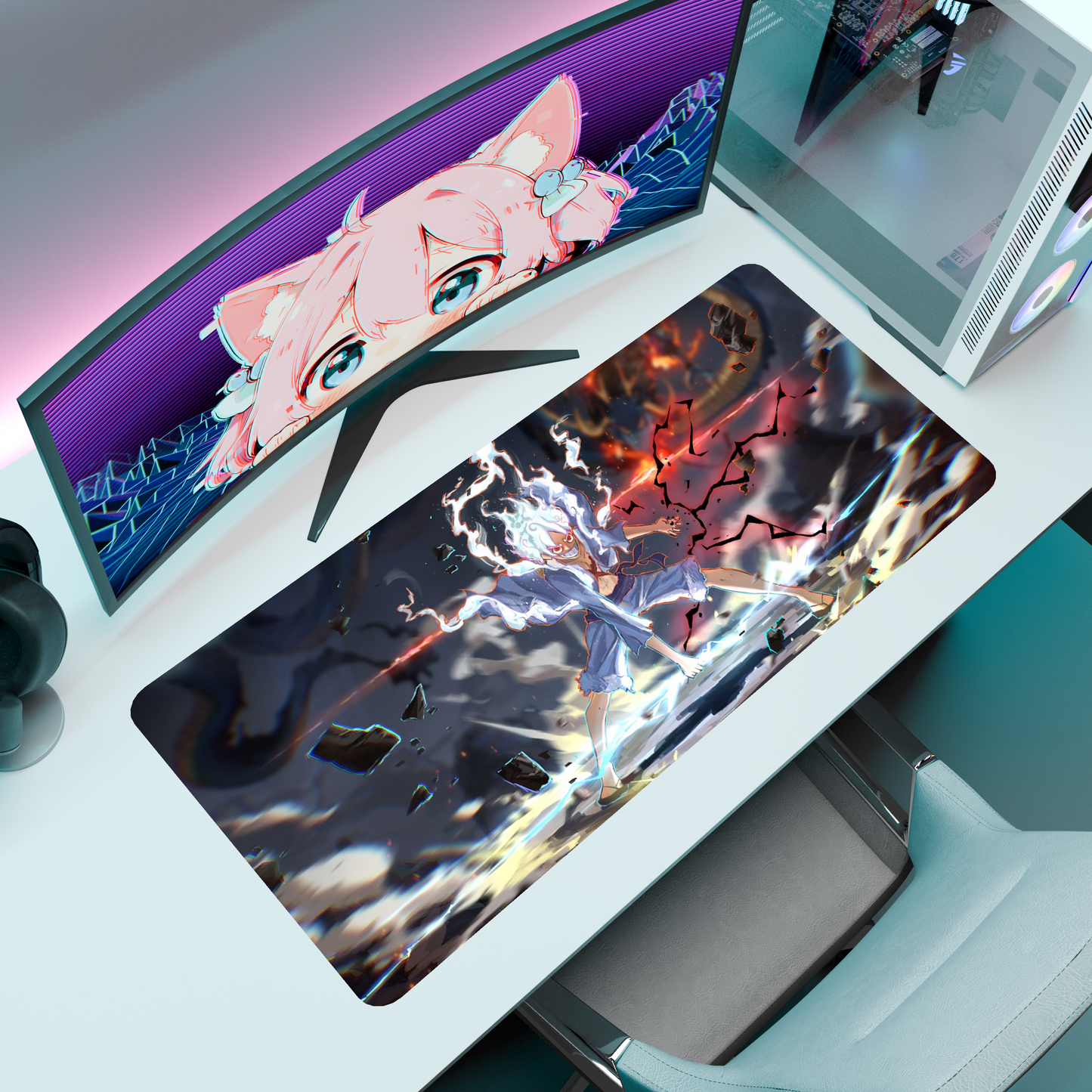 The "Pirate King" Husbando Deskmat | Style B