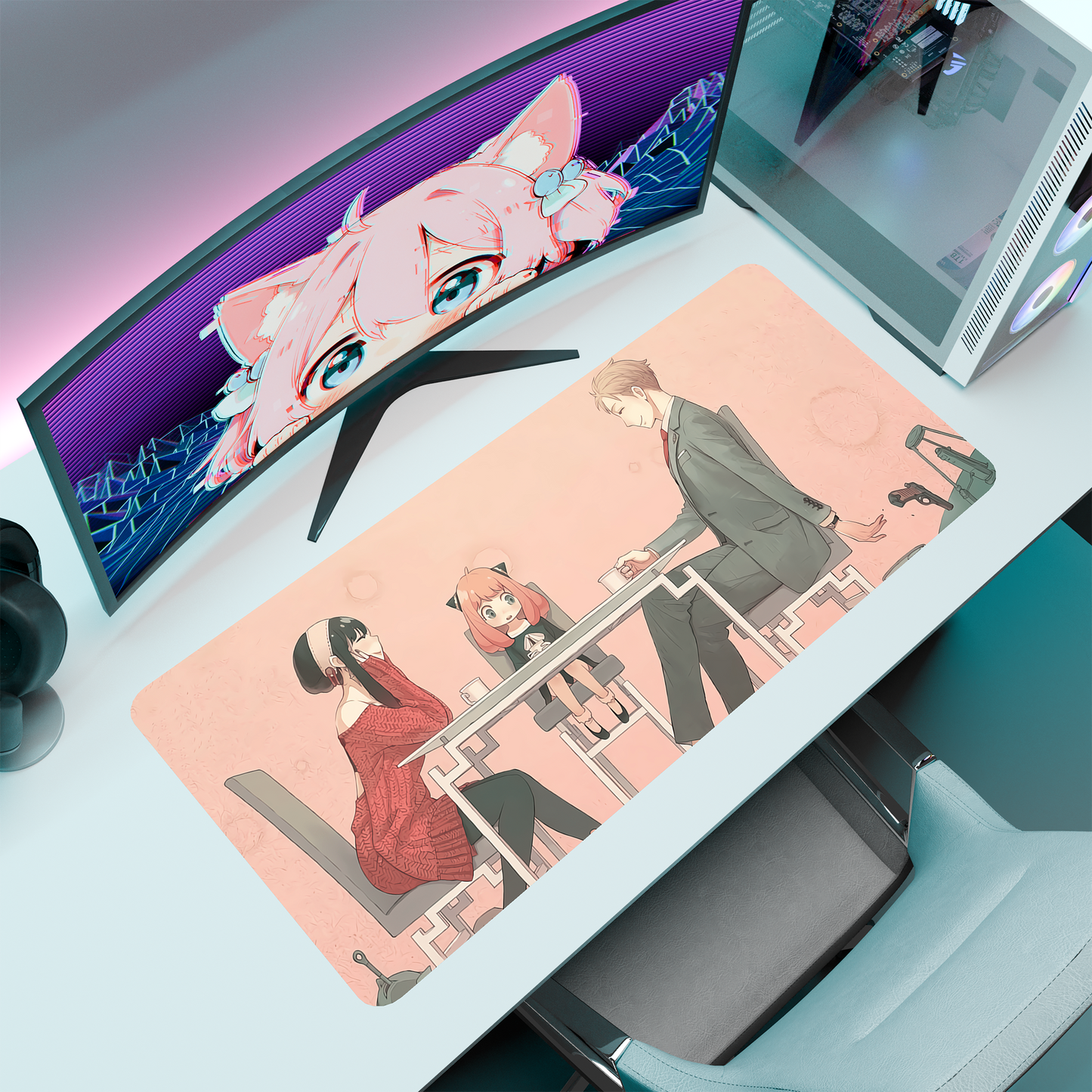 The "Spy Family" Waifu Deskmat | Style C