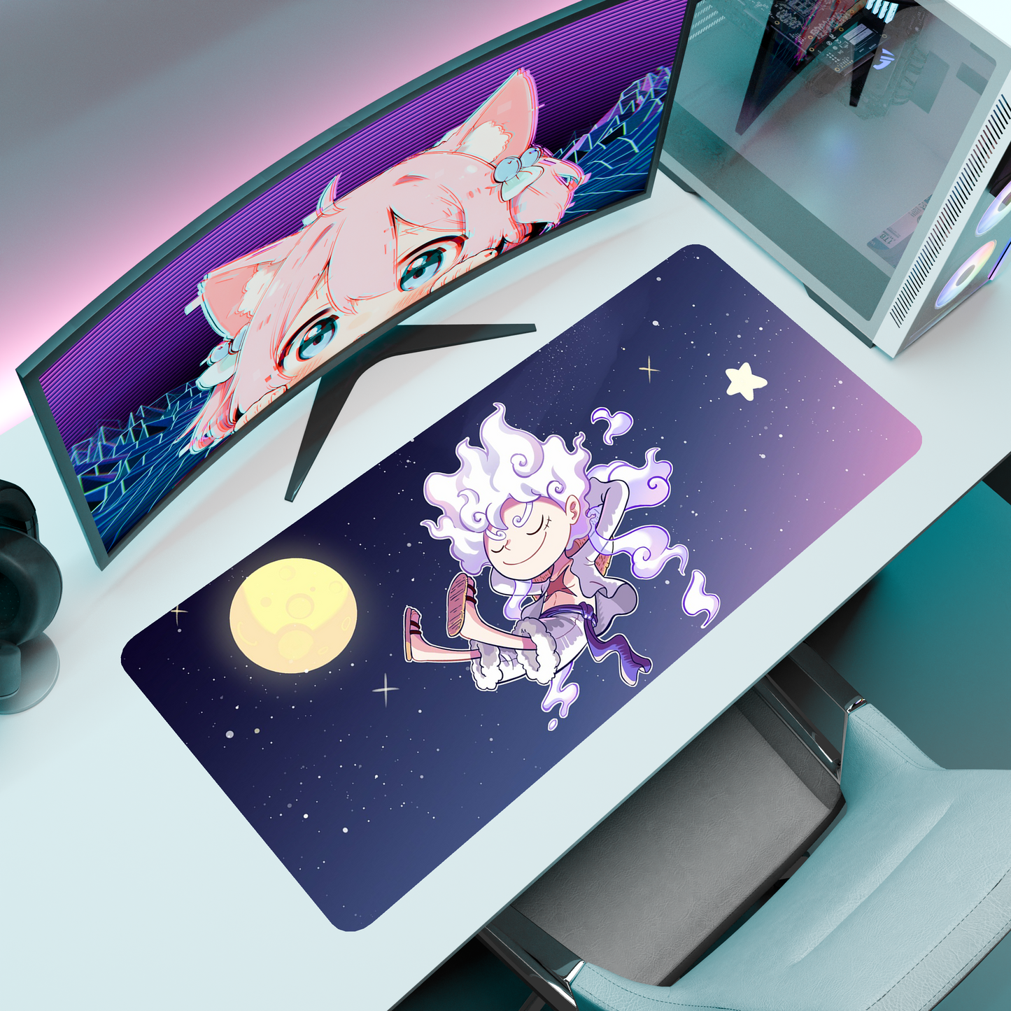 The "Pirate King" Husbando Deskmat | Style C