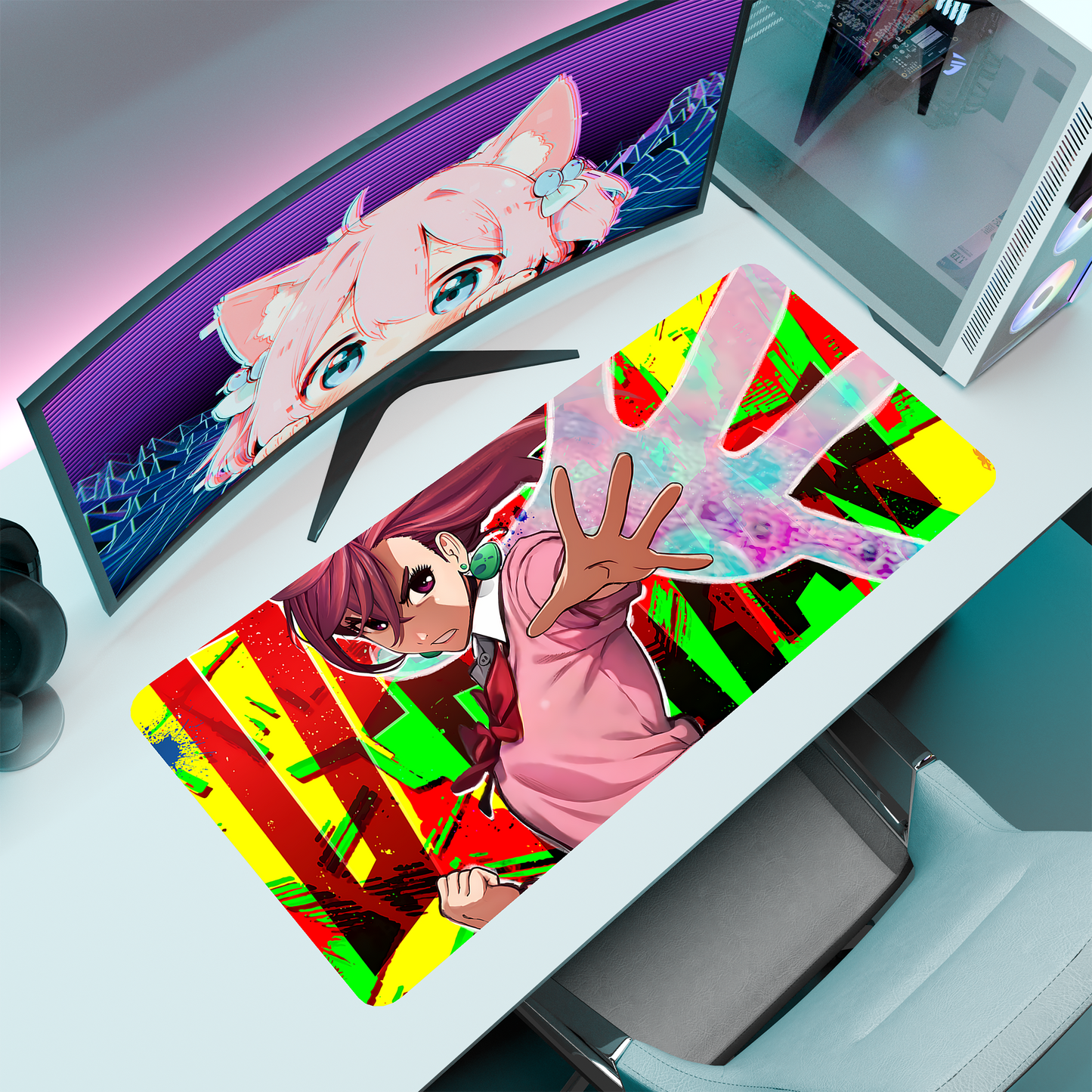 The "Psychic Power" Waifu Deskmat | Style A