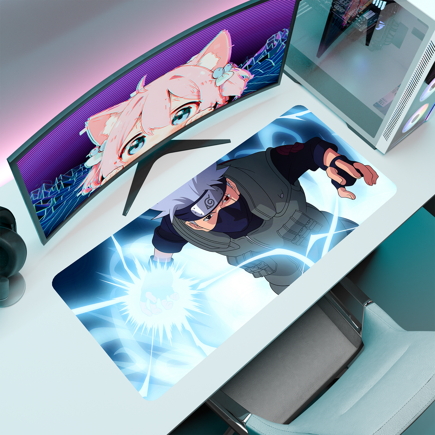 The "Copy Ninja" Husbando Deskmat | Style B