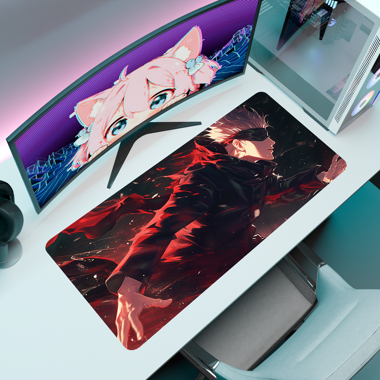 The "Mystic Mentor" Husbando Deskmat | Style A