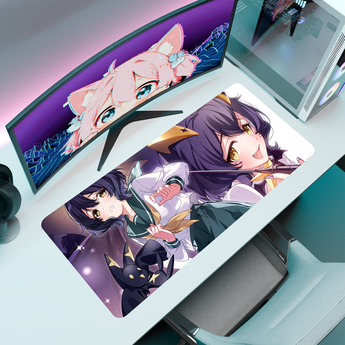 The "Magical Girl" Waifu Deskmat | Style C