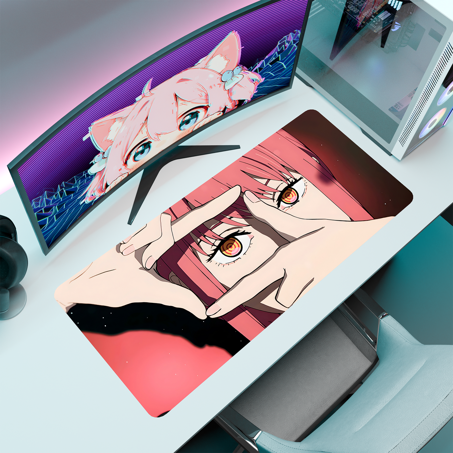 The "Control Devil" Waifu Deskmat | Style C