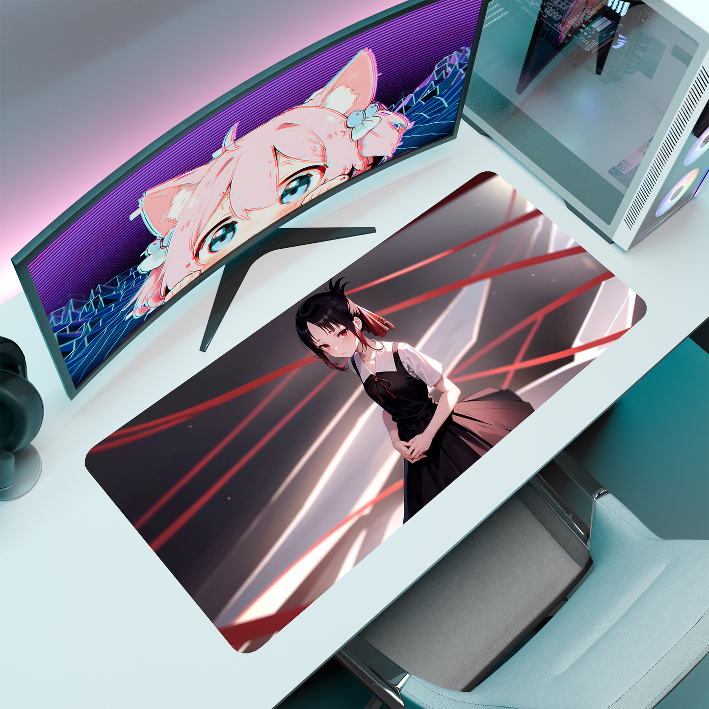 The "Princess Muscle" Waifu Deskmat | Style A