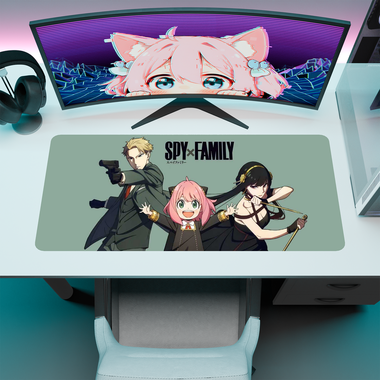 The "Spy Family" Waifu Deskmat | Style B