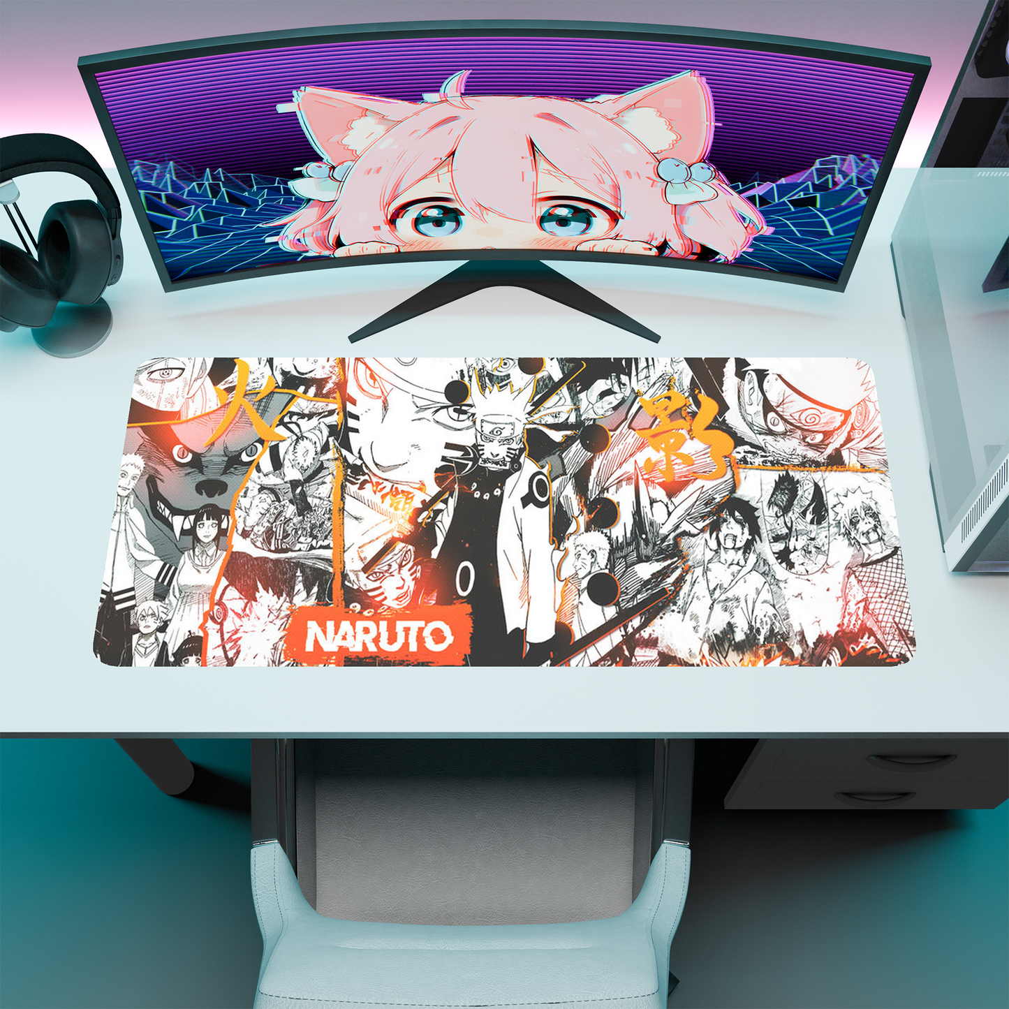 The "Seventh Hokage" Husbando Deskmat | Style B