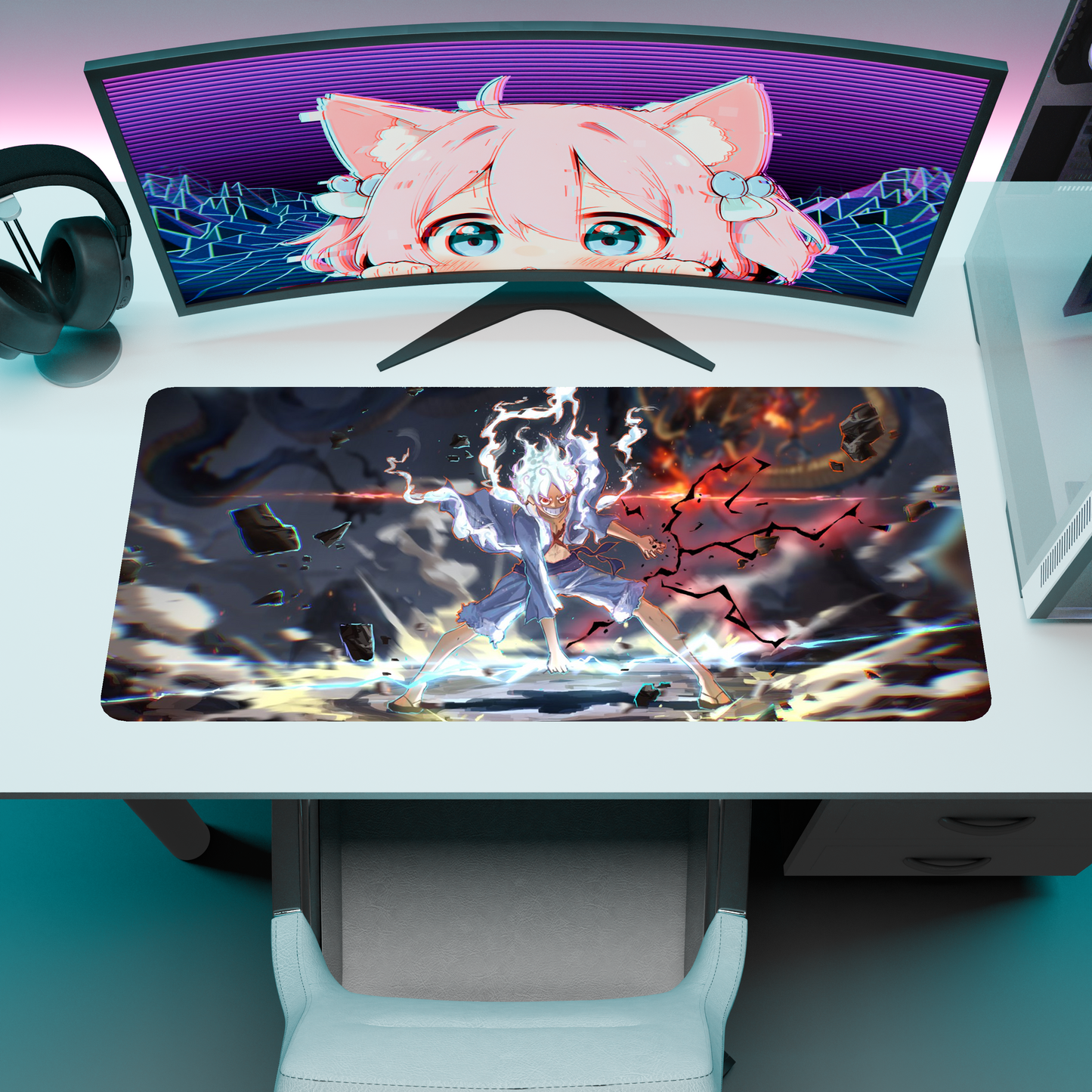 The "Pirate King" Husbando Deskmat | Style B