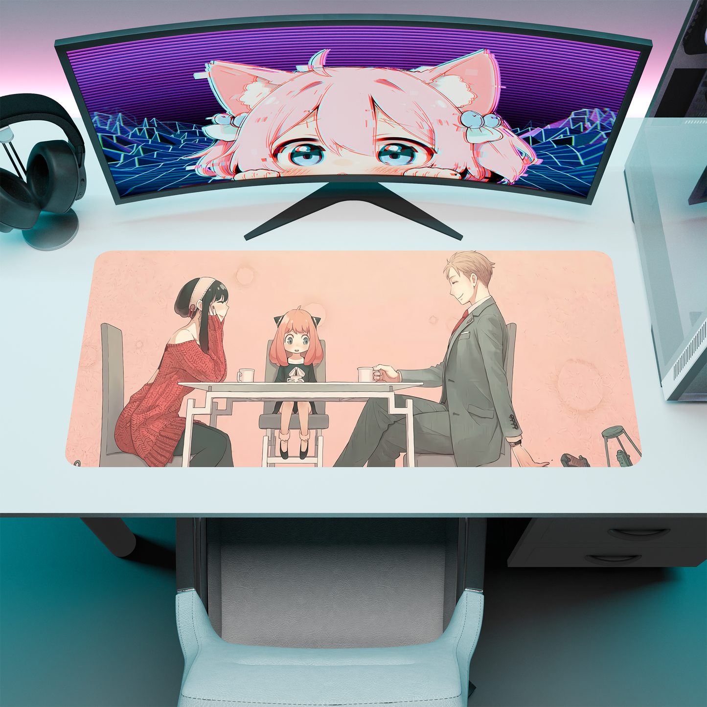 The "Spy Family" Waifu Deskmat | Style C