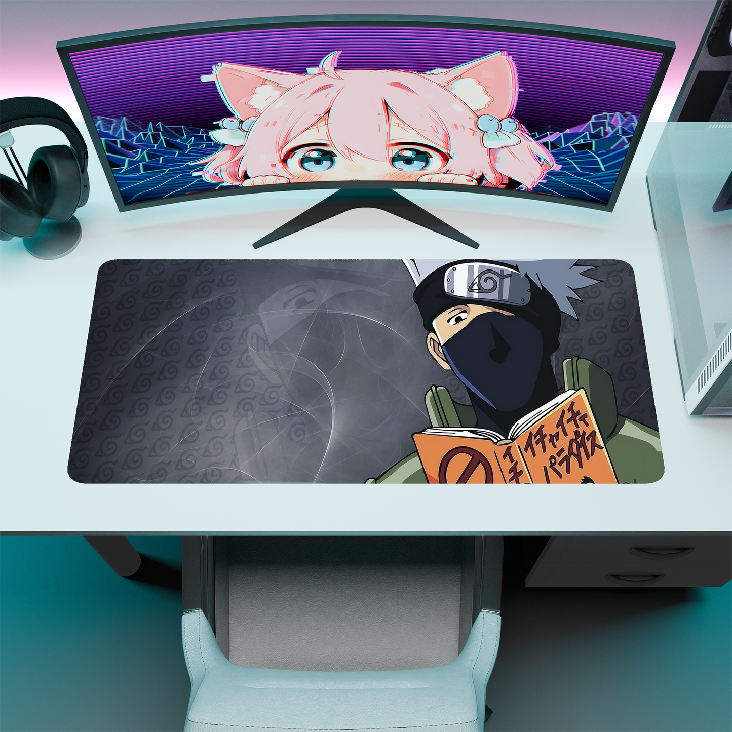 The "Copy Ninja" Husbando Deskmat | Style C