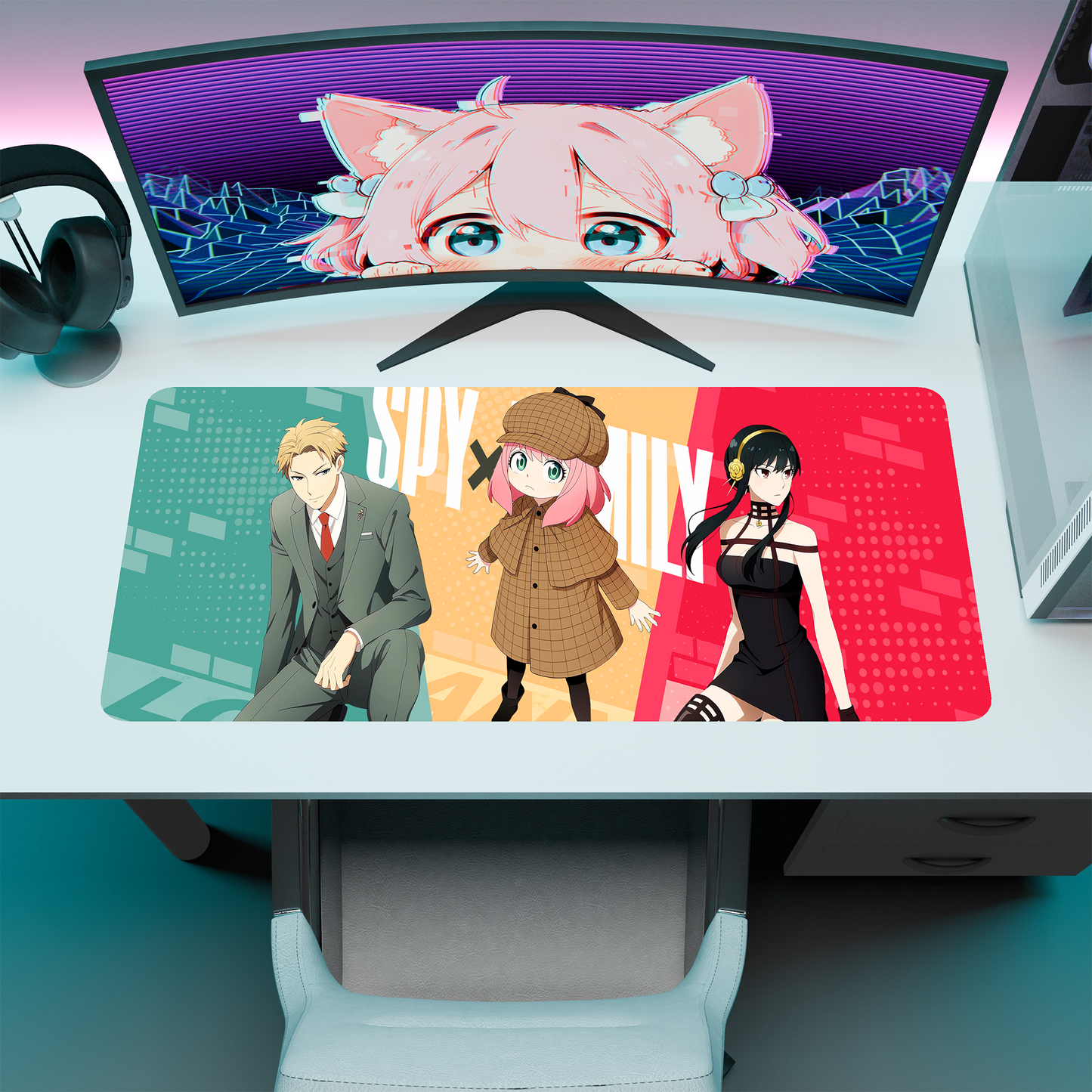 The "Spy Family" Waifu Deskmat | Style A