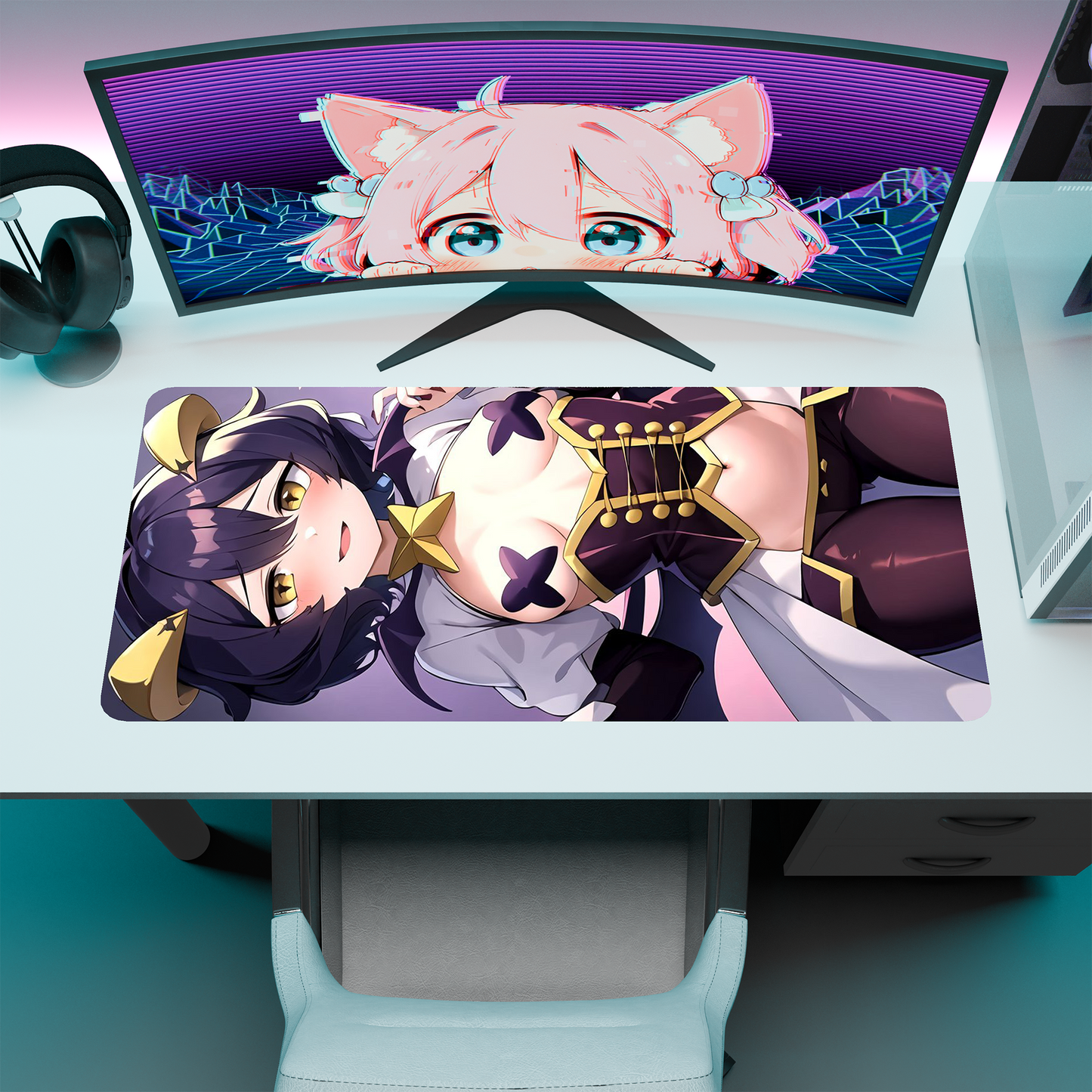 The "Magical Girl" Waifu Deskmat | Style B